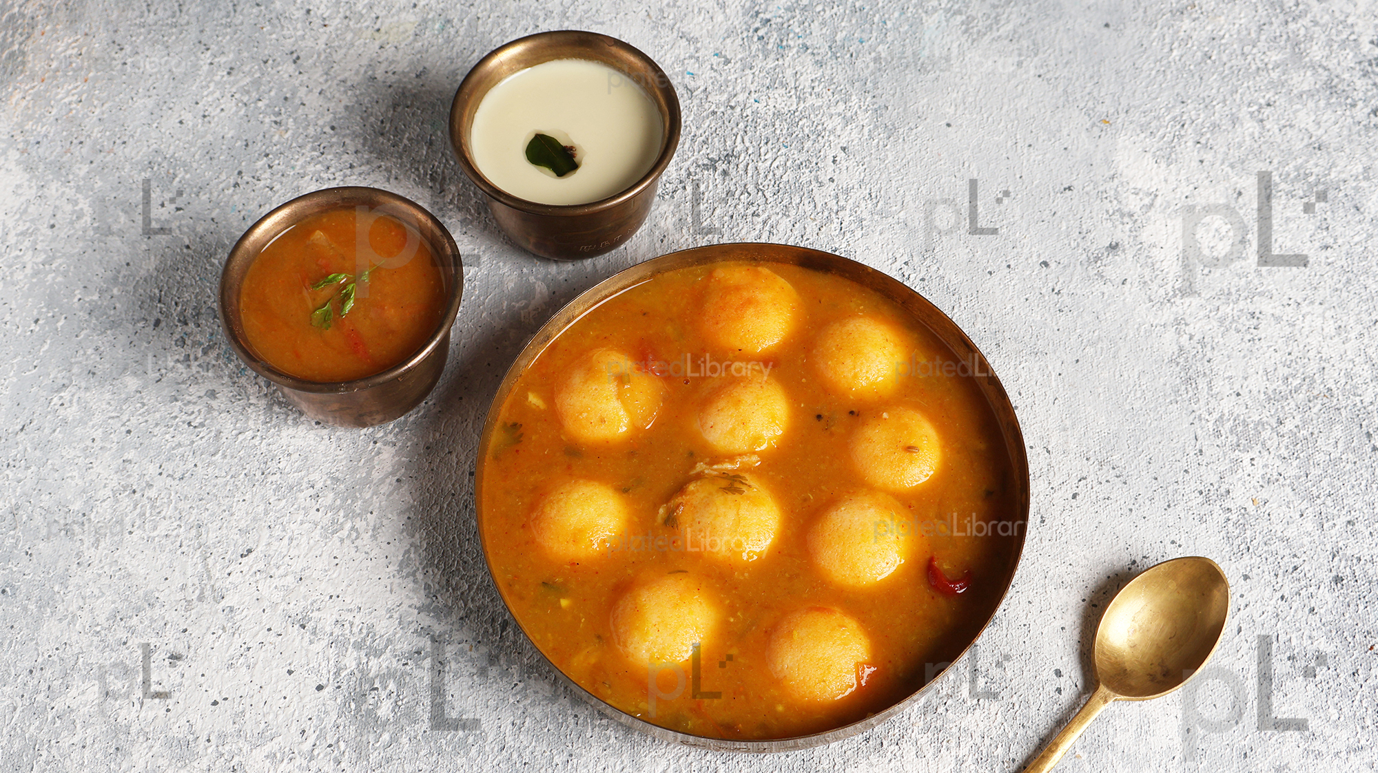 Sambar Button Idli