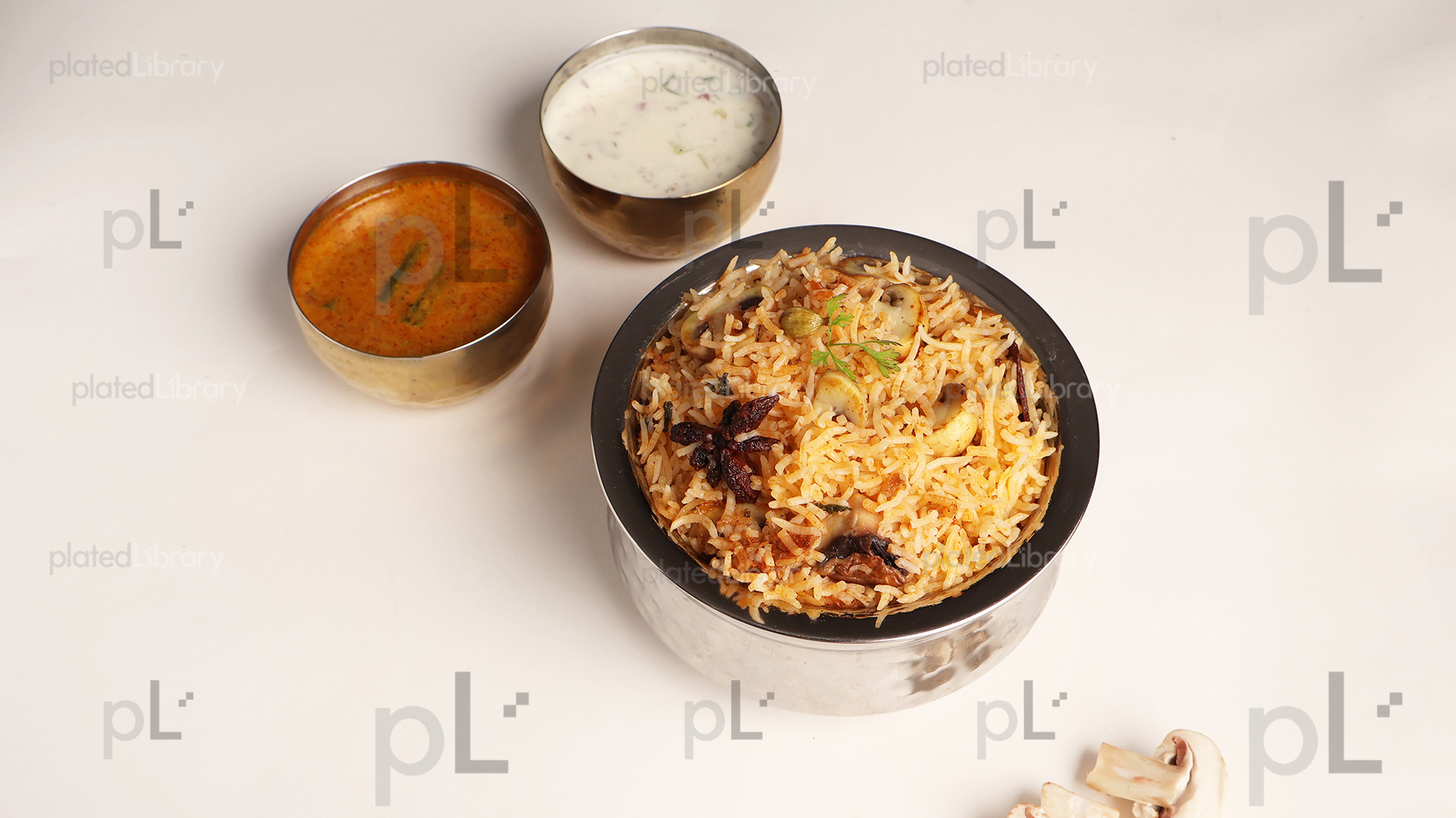 Mushroom Biryani