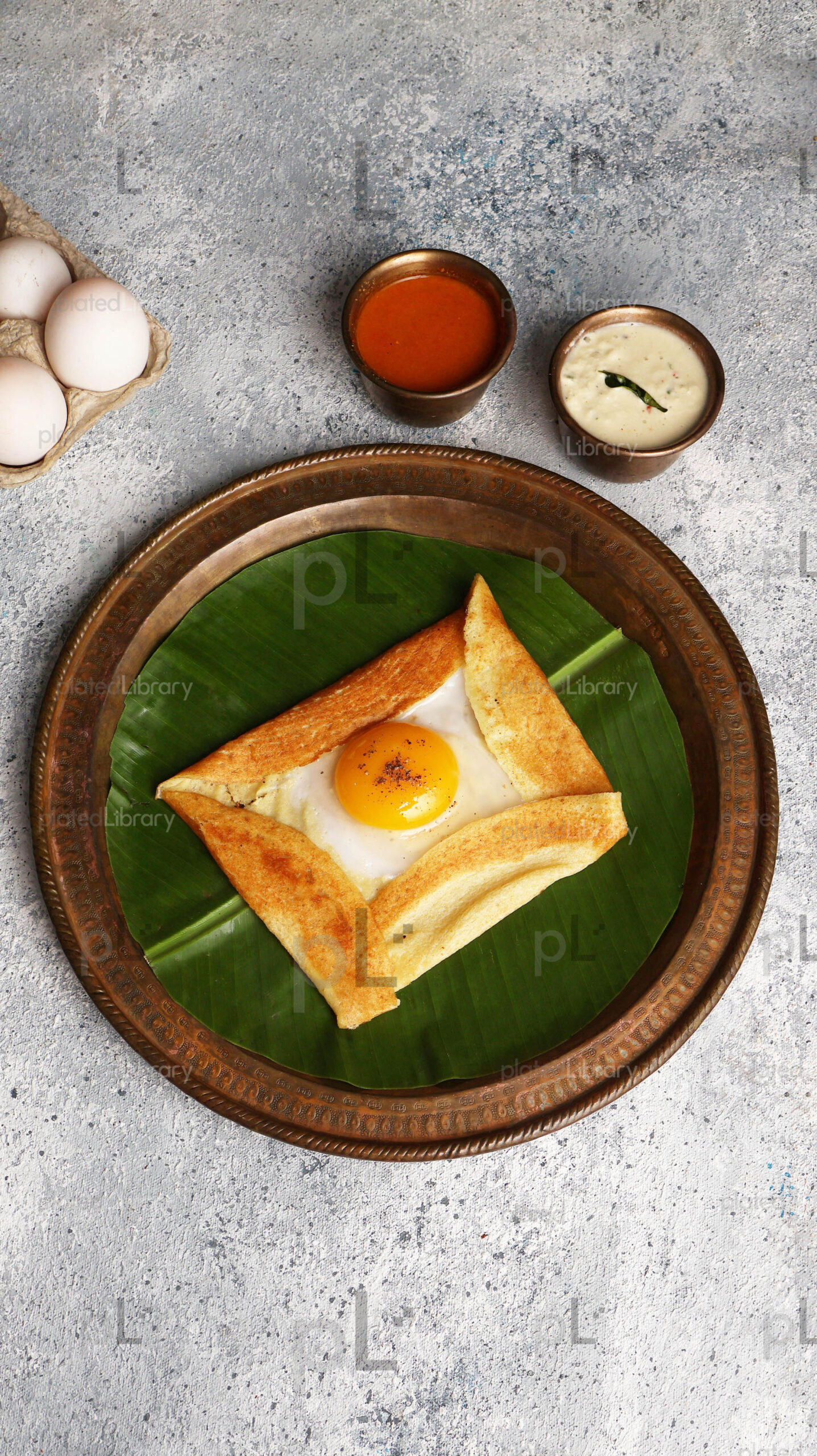 Egg Dosa/Muttai Dosa