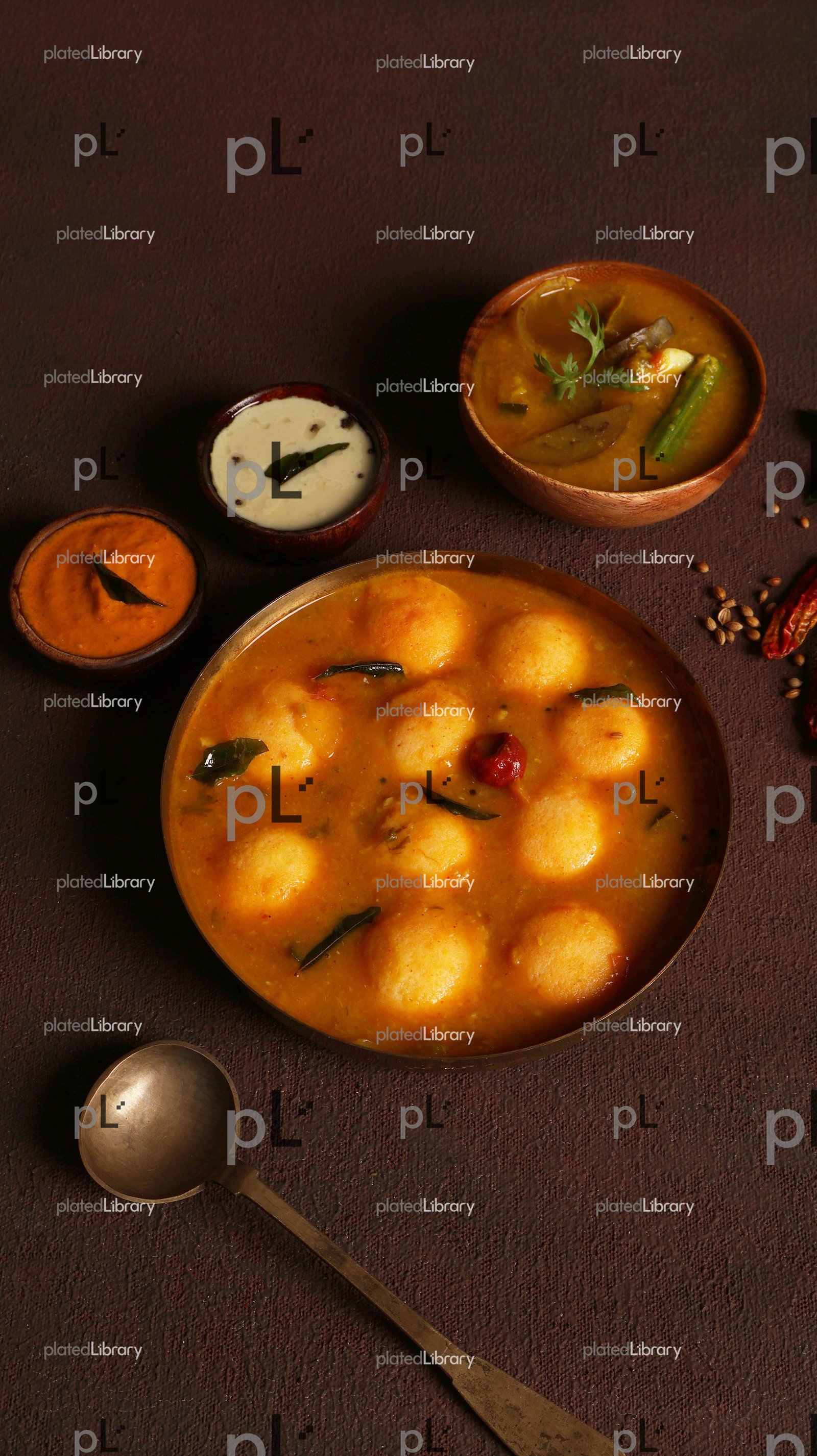 Sambar Button Idli