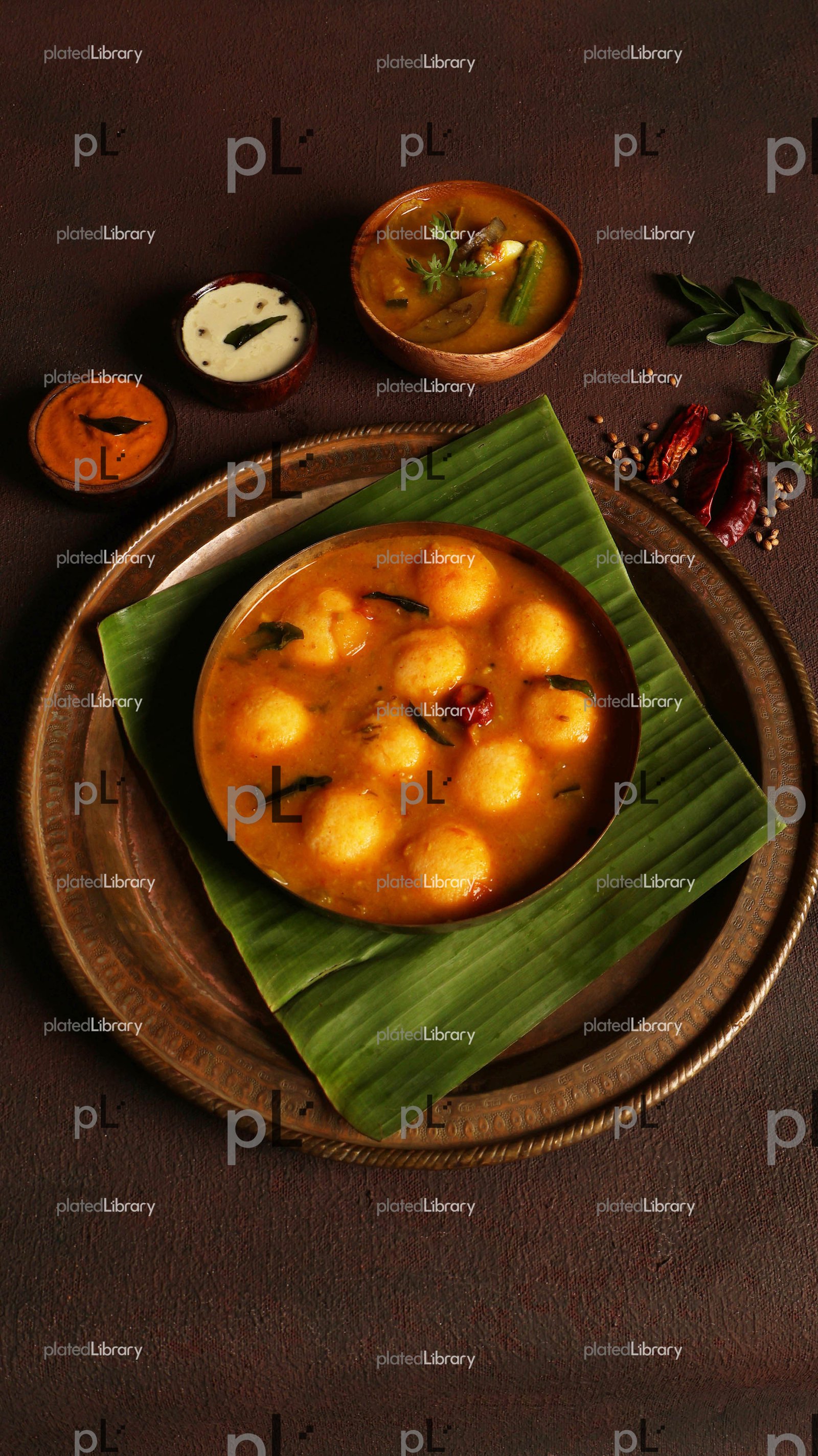 Sambar Button Idli