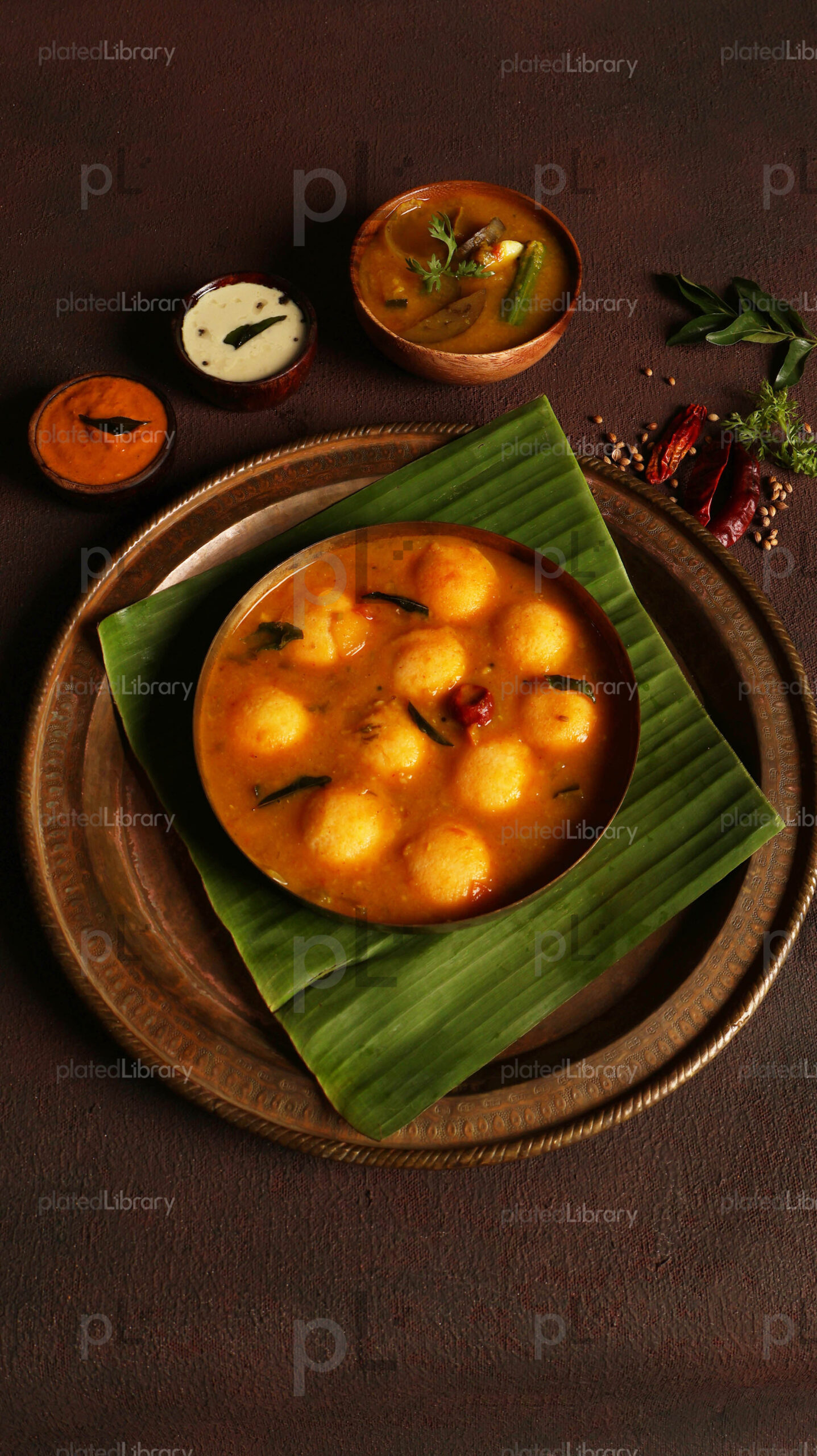 Sambar Button Idli