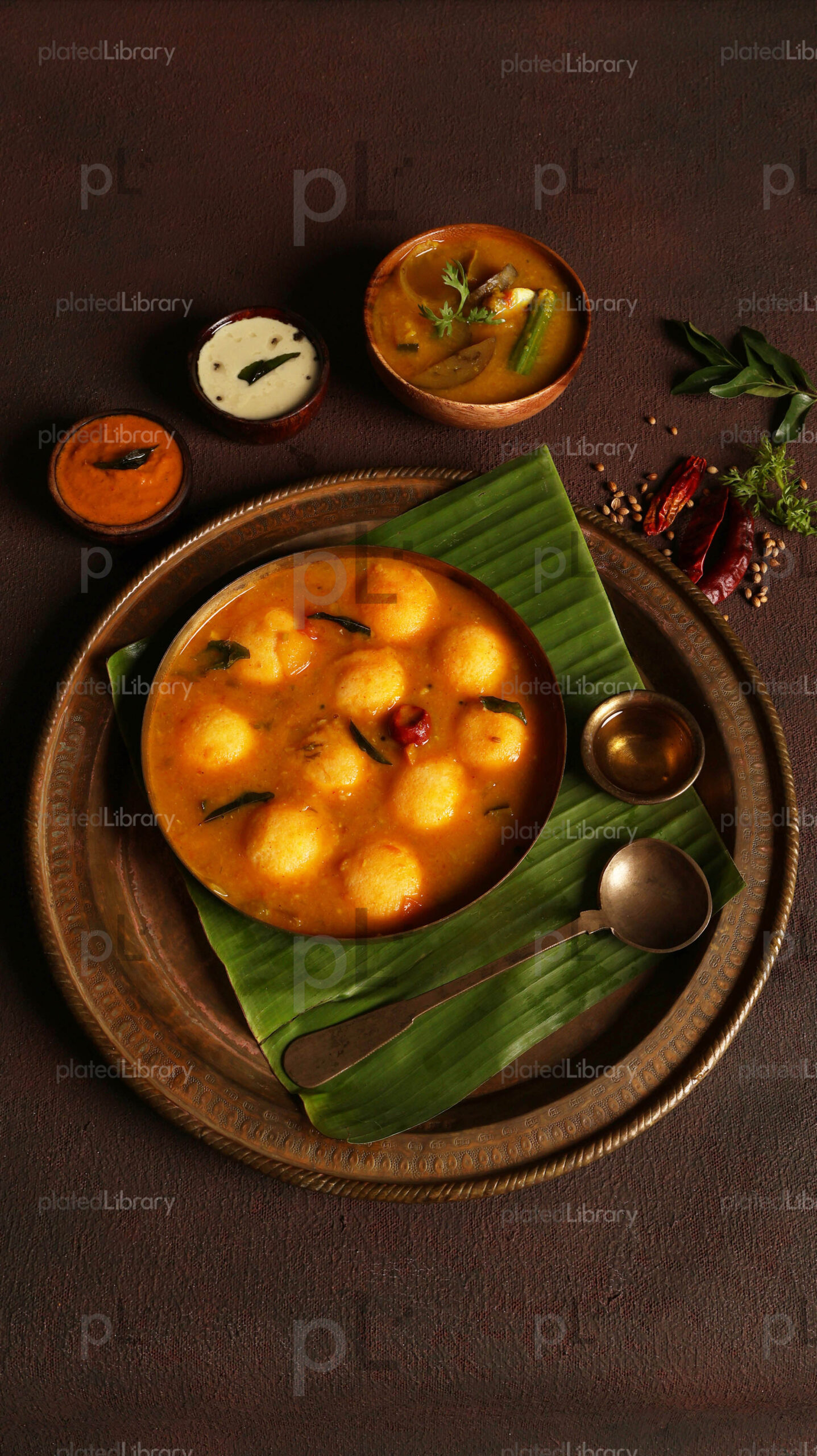 Sambar Button Idli