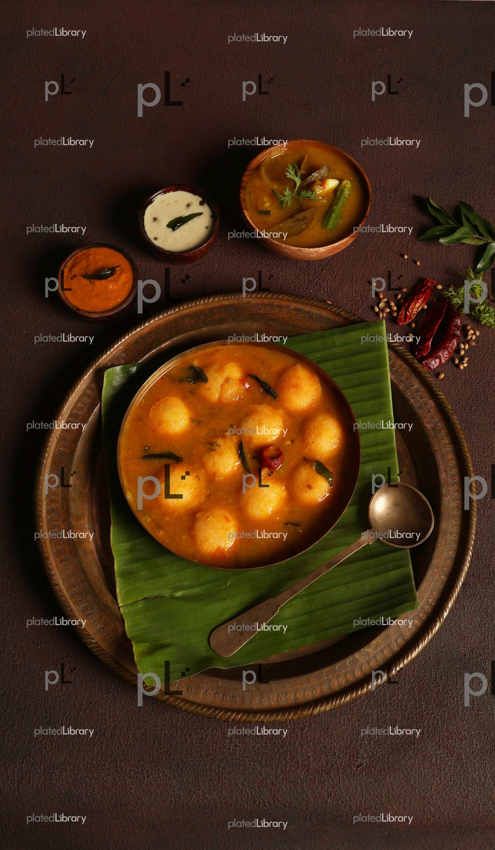 Sambar Button Idli