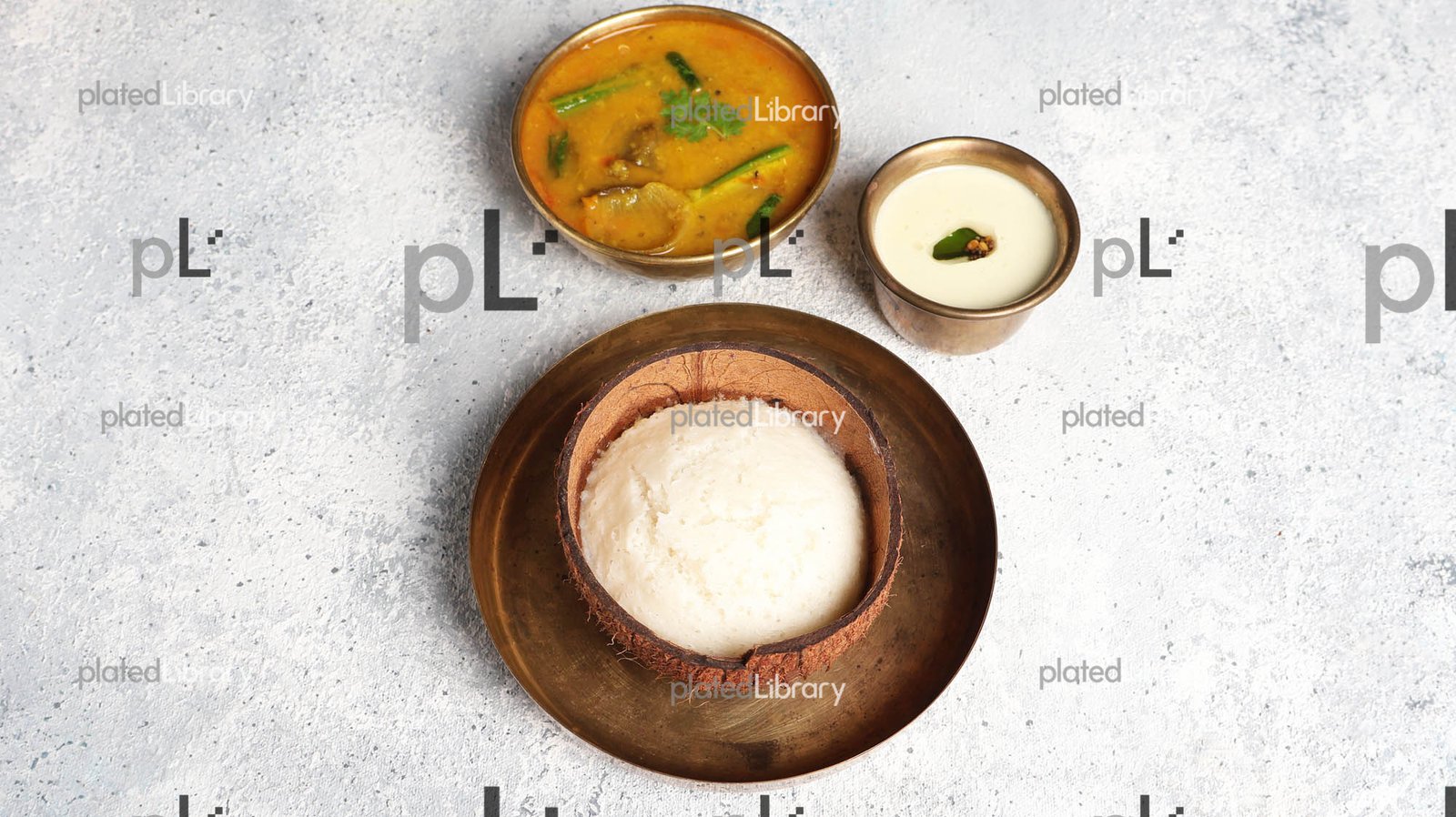 Coconut Shell Idli