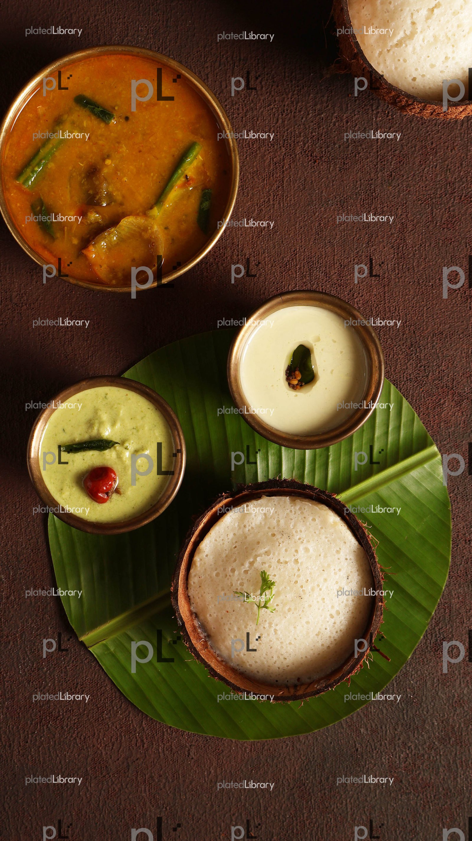 Coconut Shell Idli