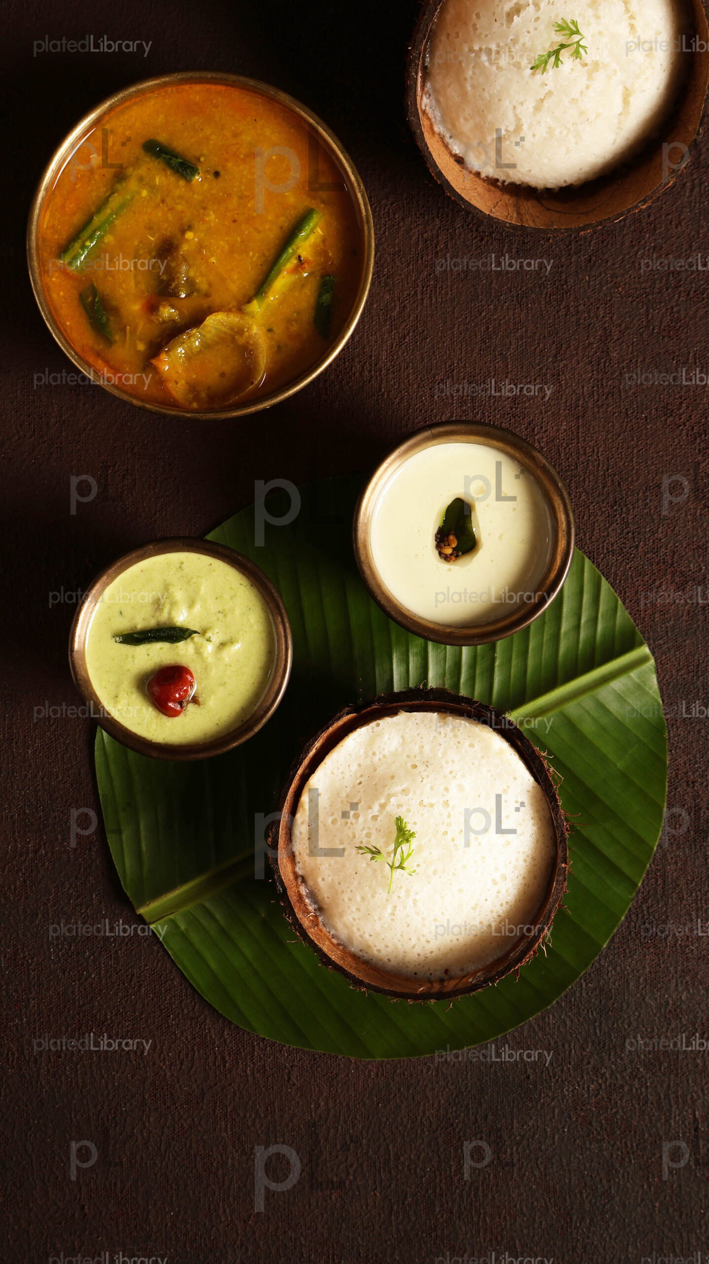 Coconut Shell Idli