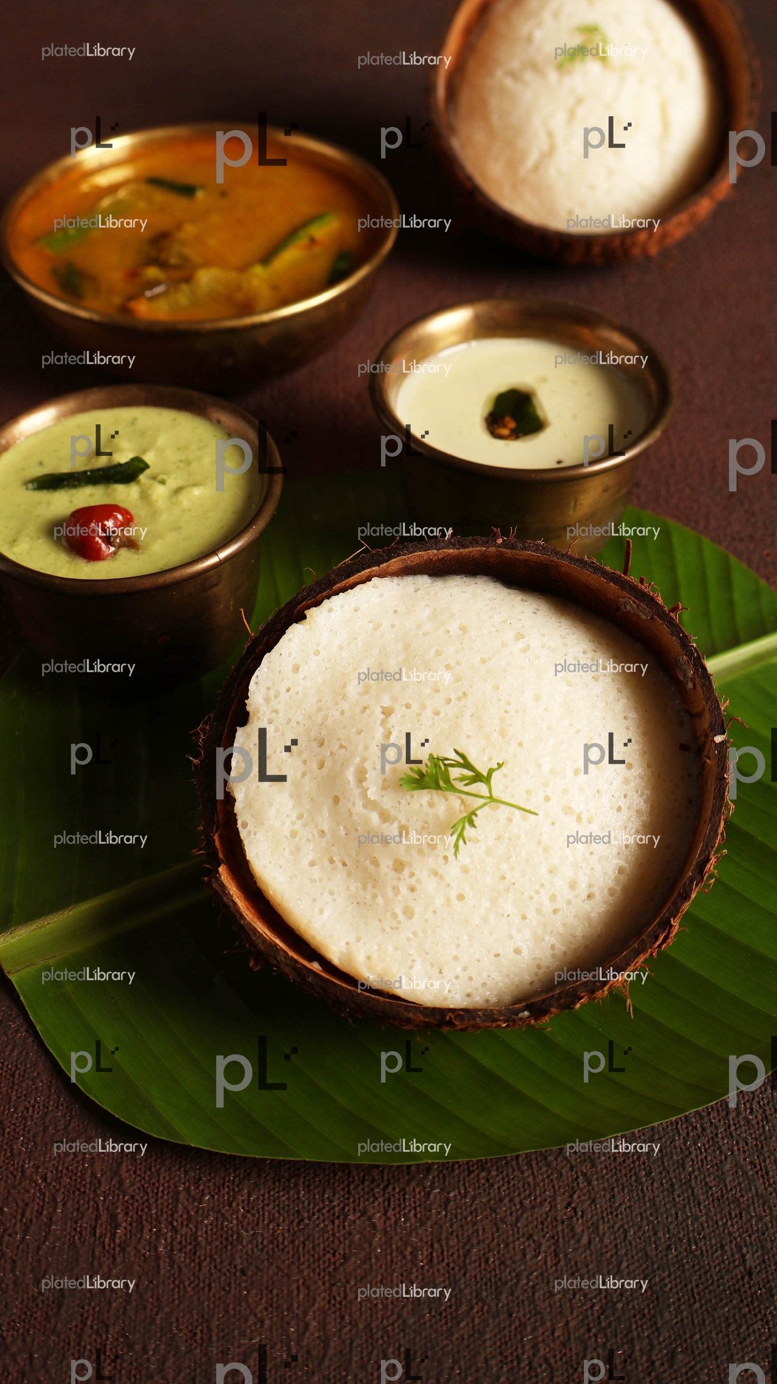 Coconut Shell Idli