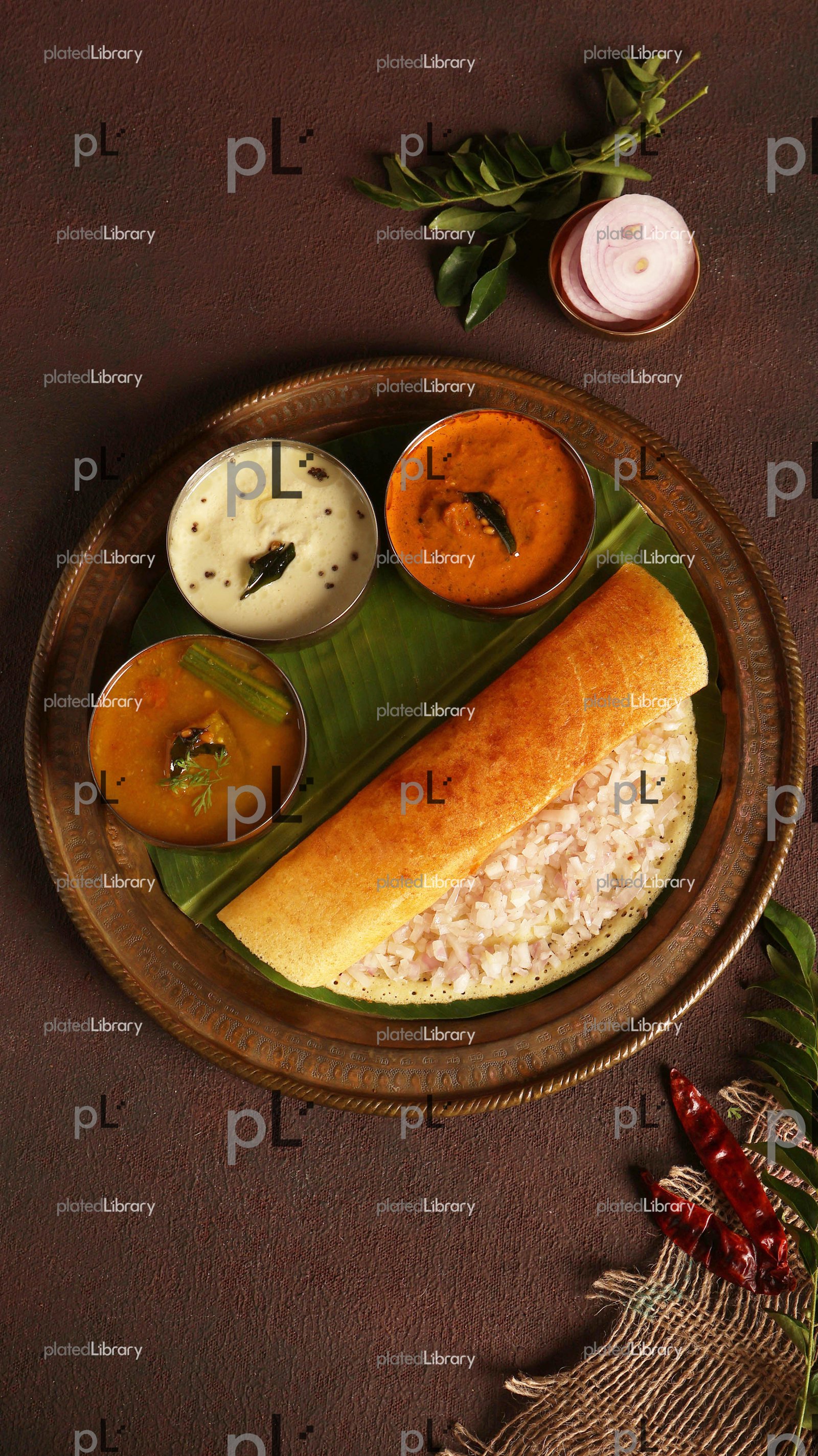 Onion dosa