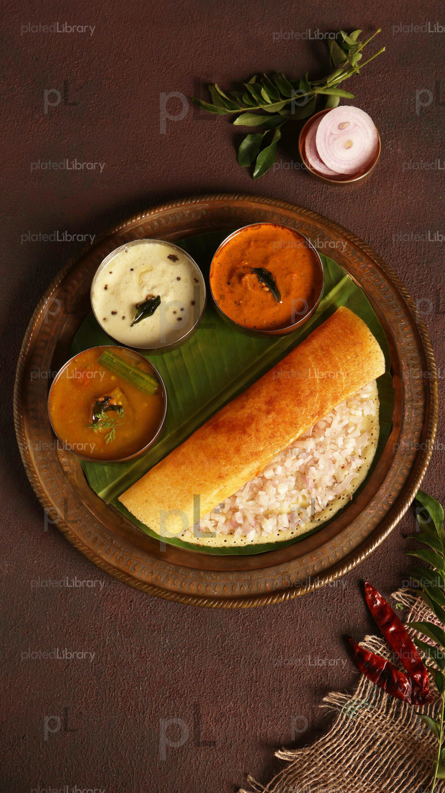 Onion dosa