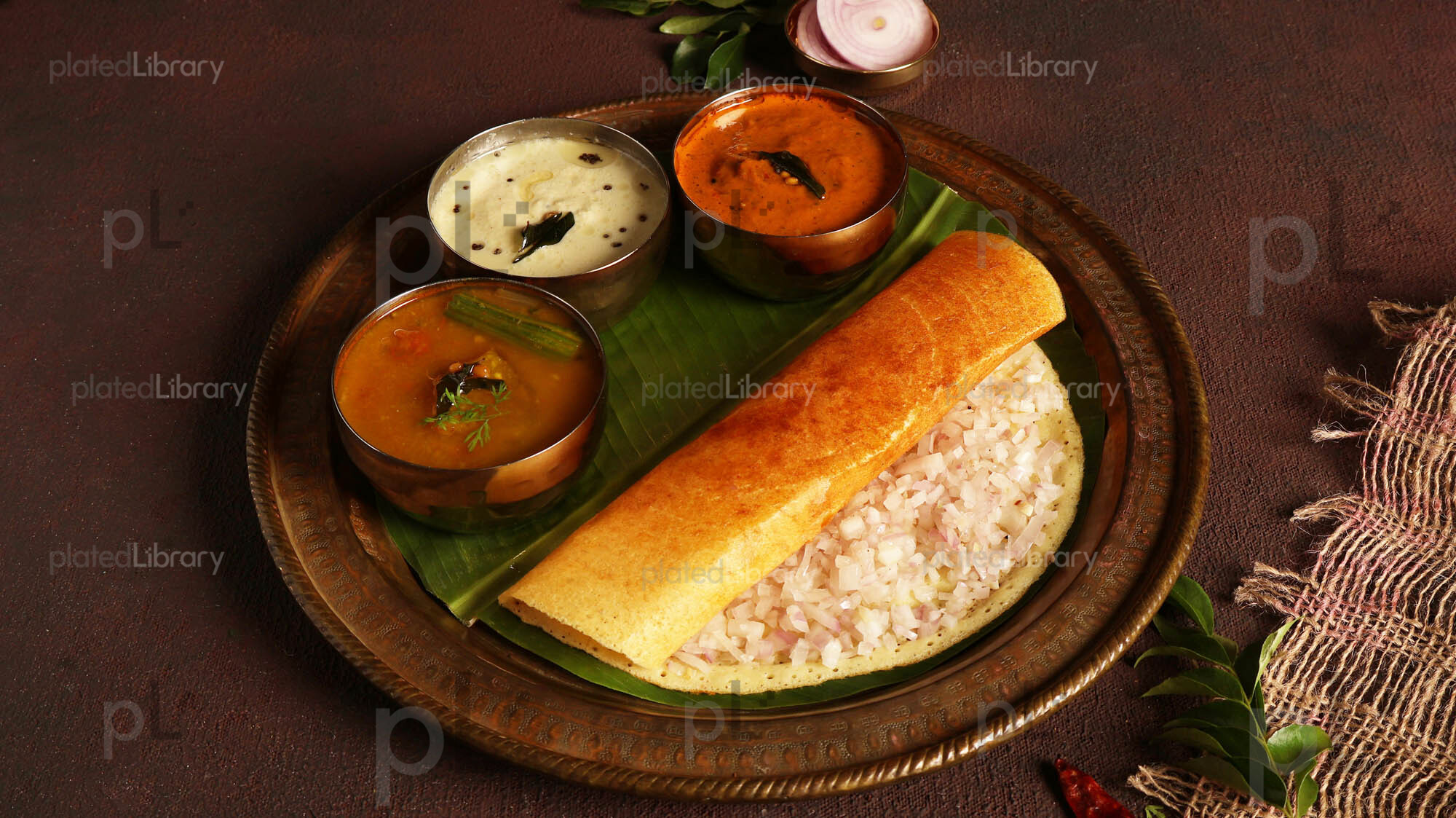 Onion dosa