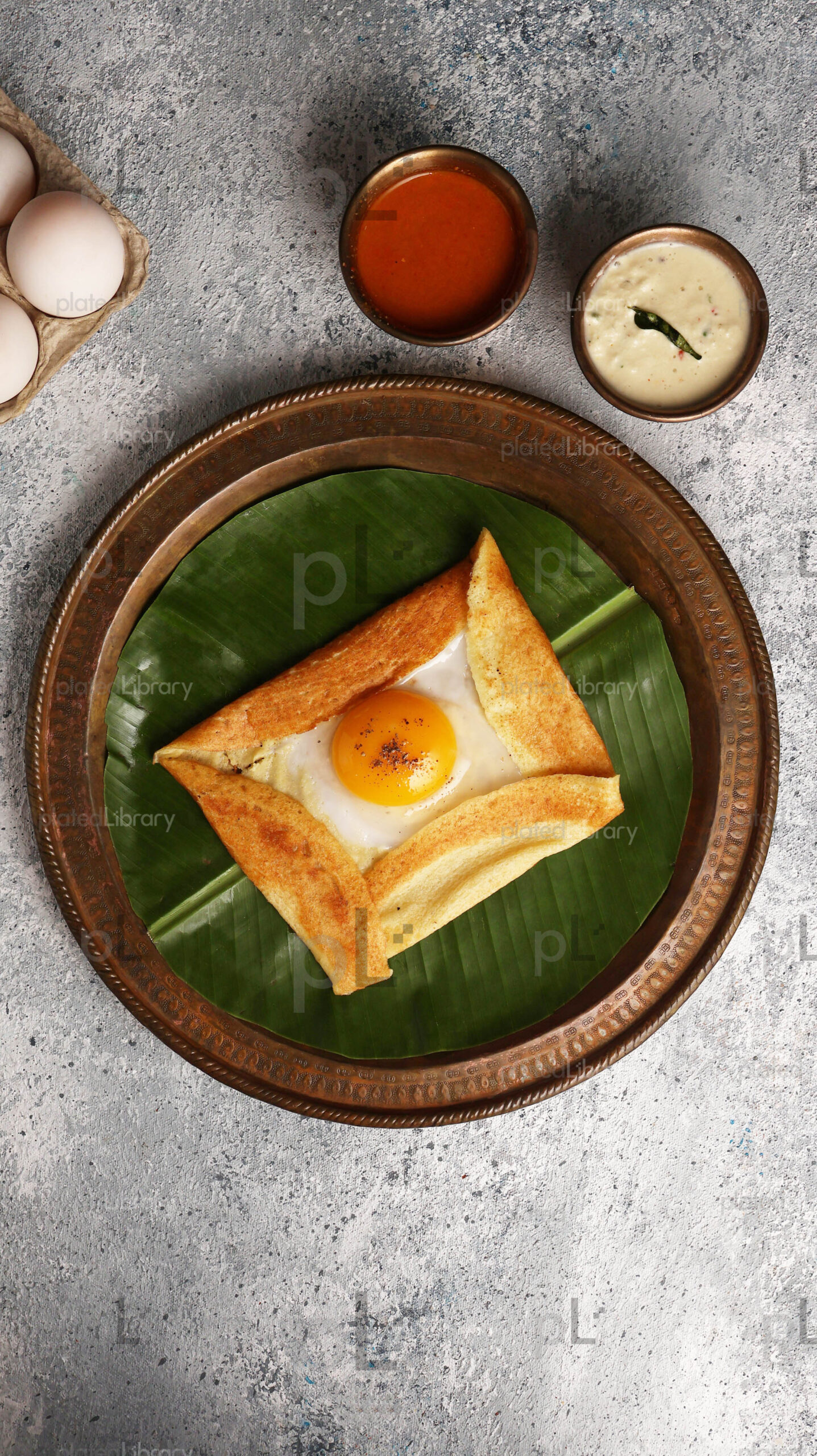 Egg Dosa/Muttai Dosa
