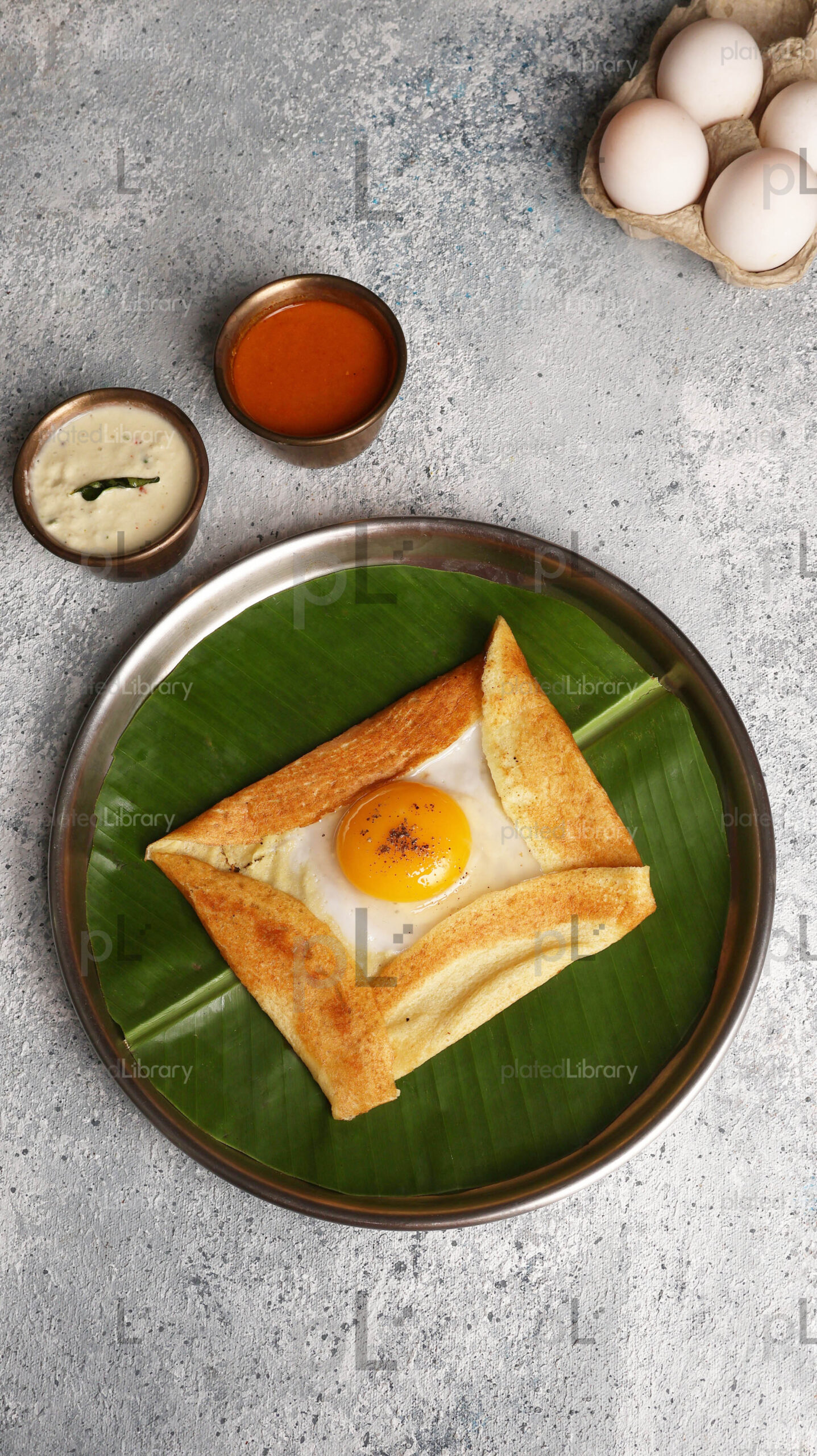 Egg Dosa/Muttai Dosa