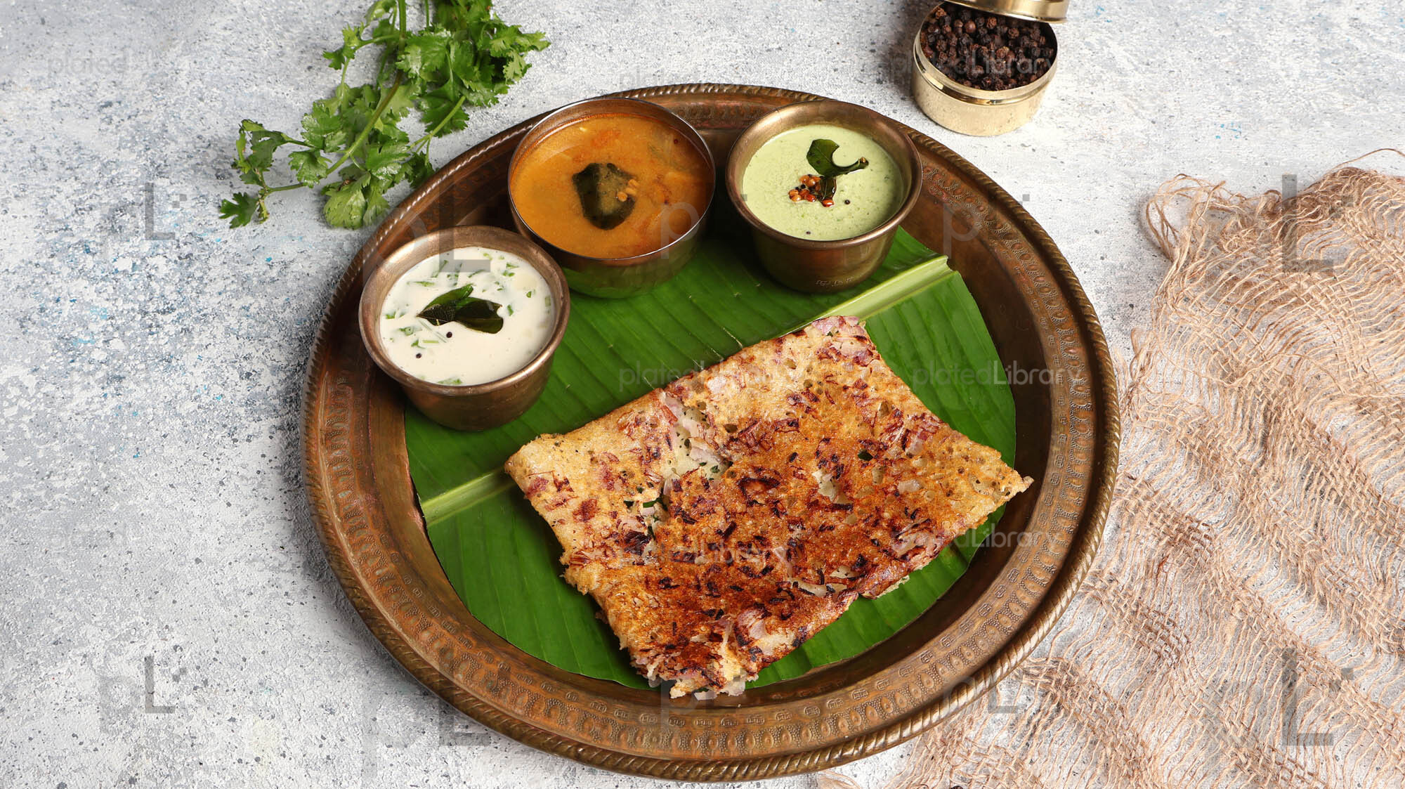 Rava Onion Dosa