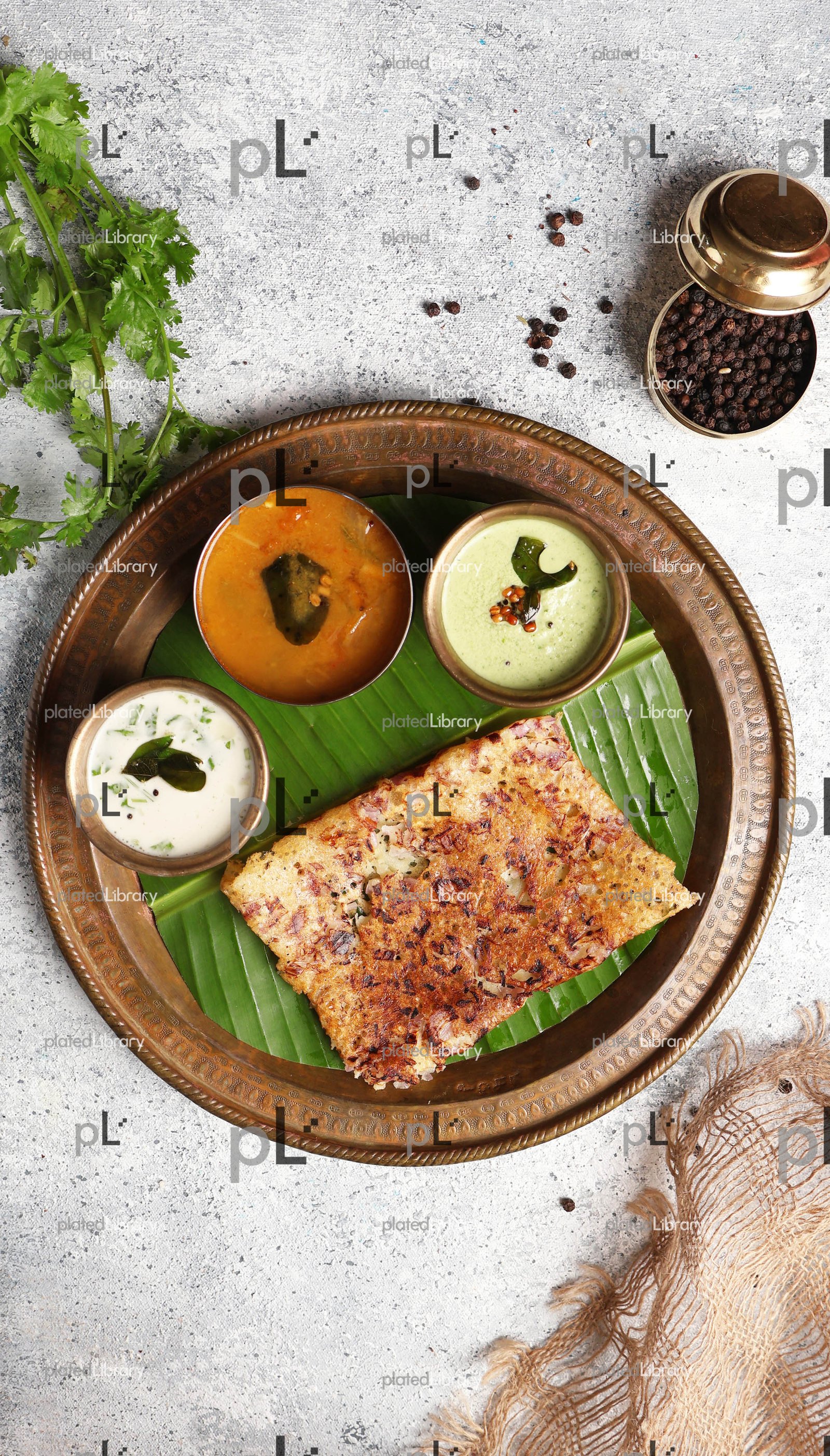 Rava Onion Dosa