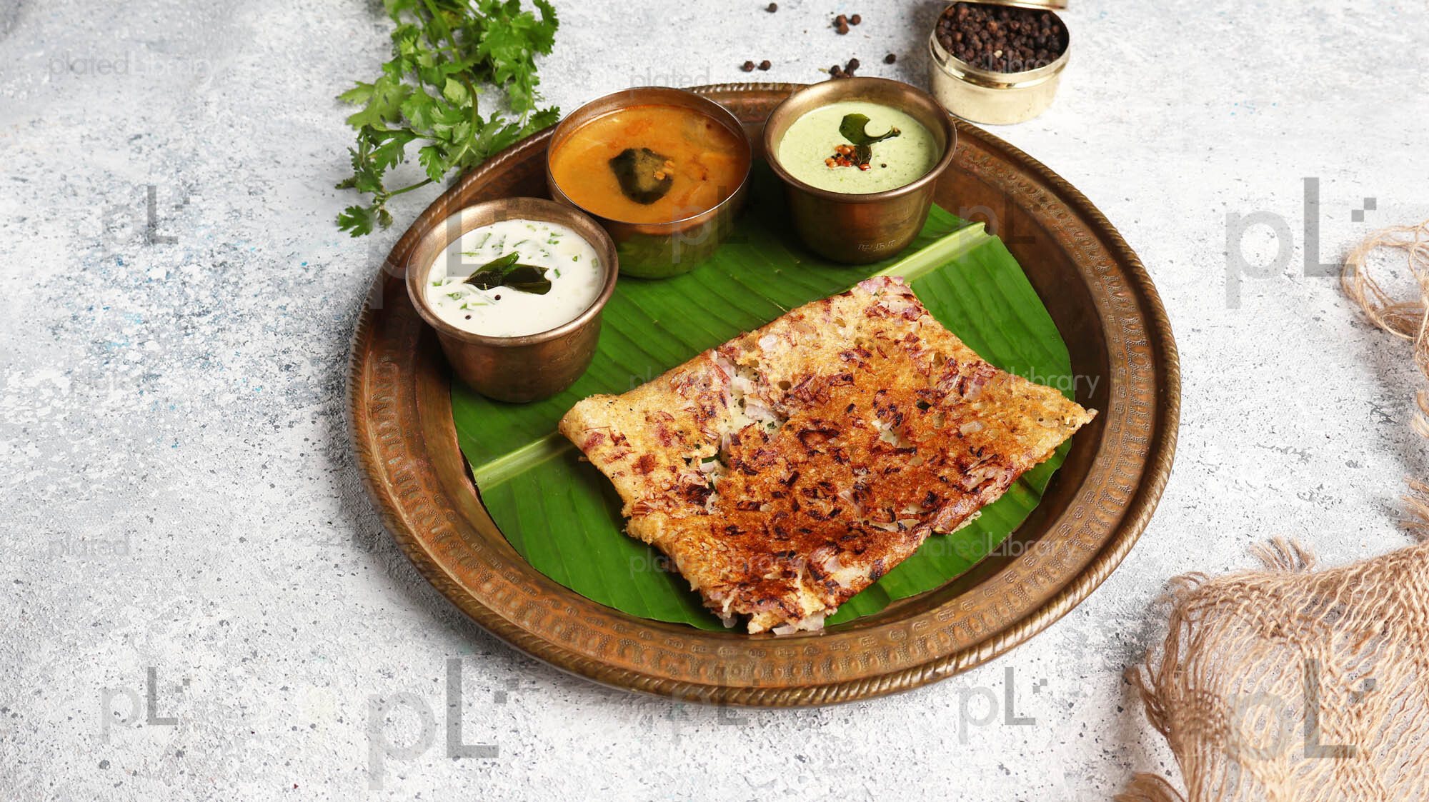 Rava Onion Dosa