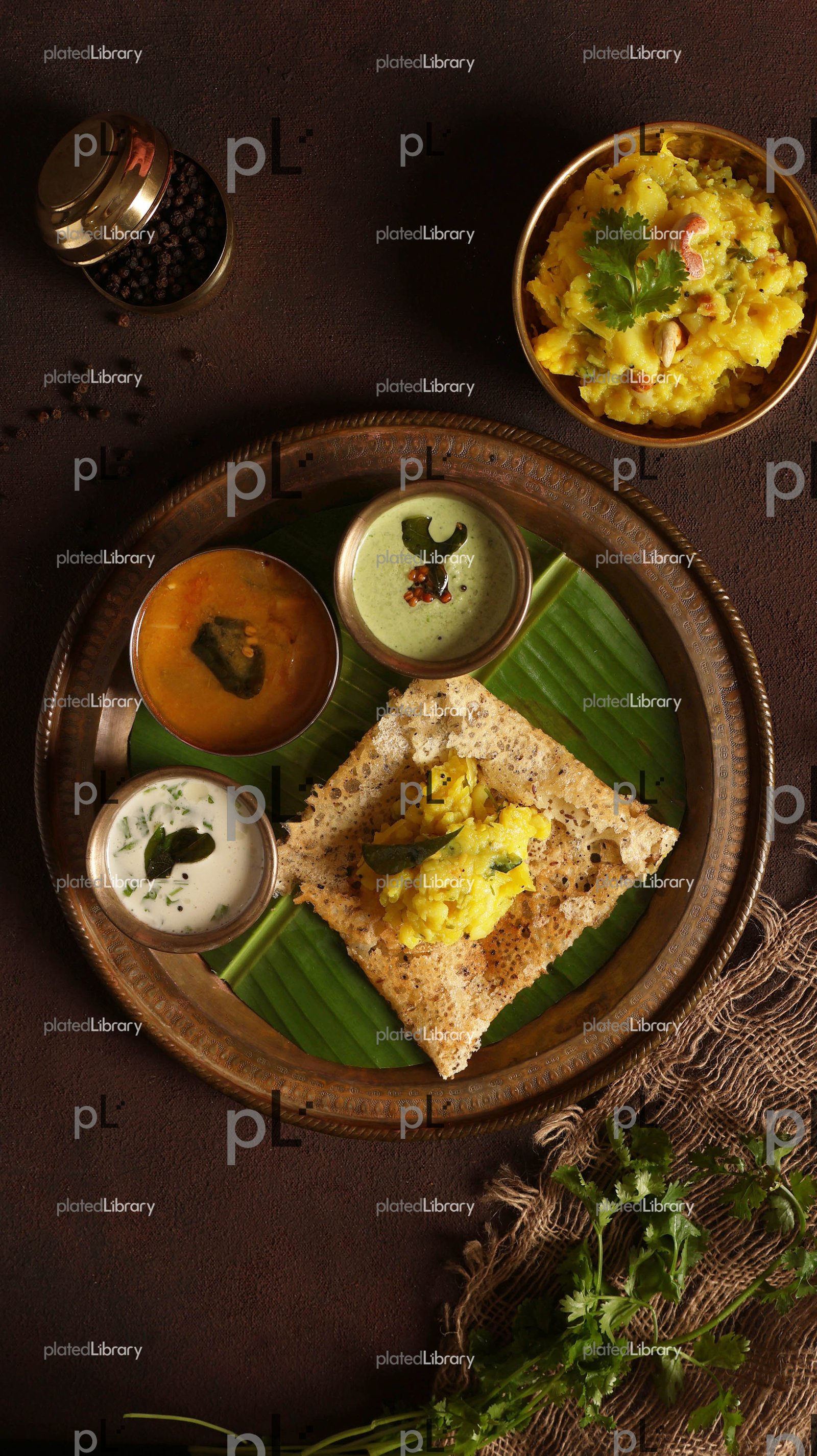 Rava Masala Dosa