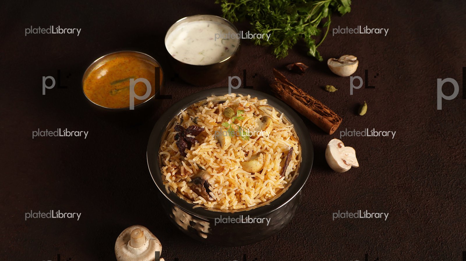 Mushroom Biryani