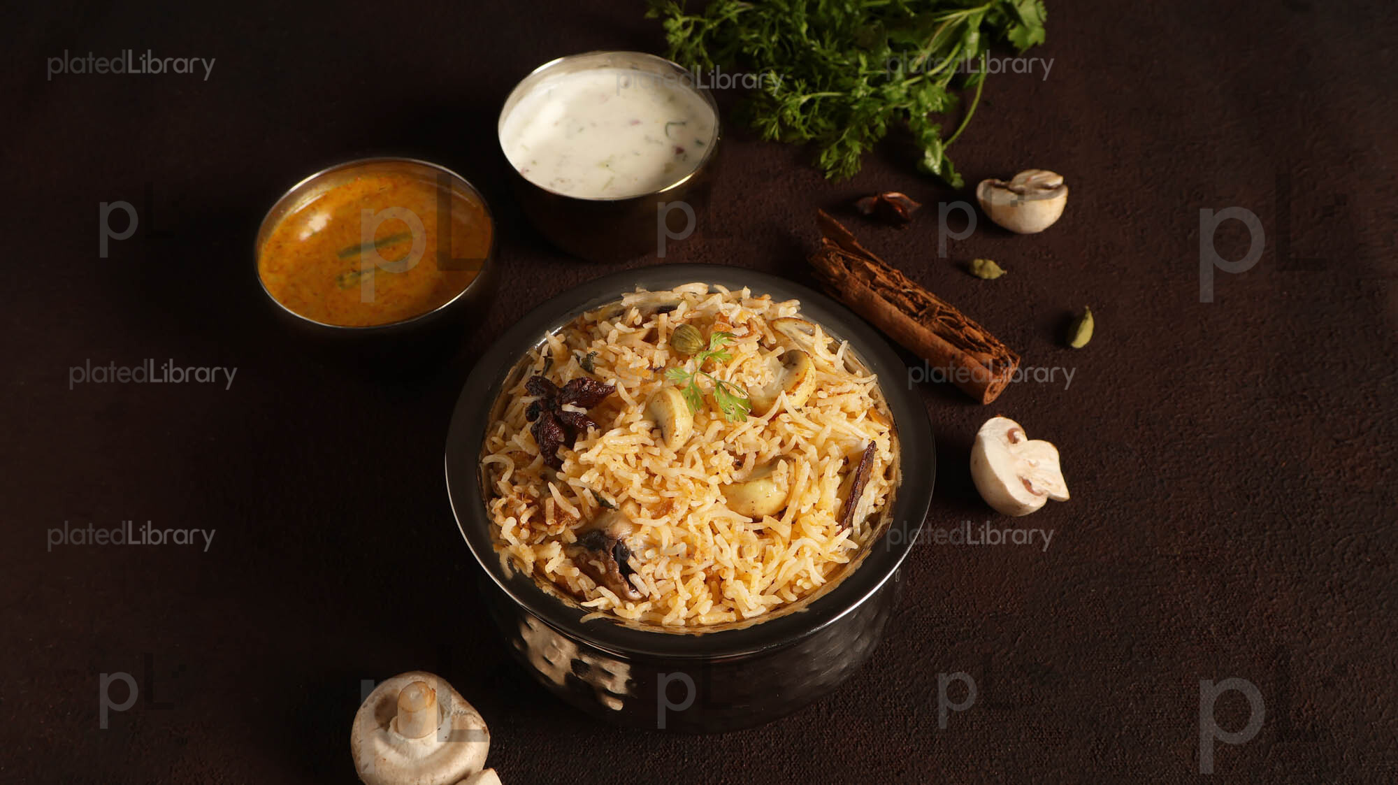 Mushroom Biryani
