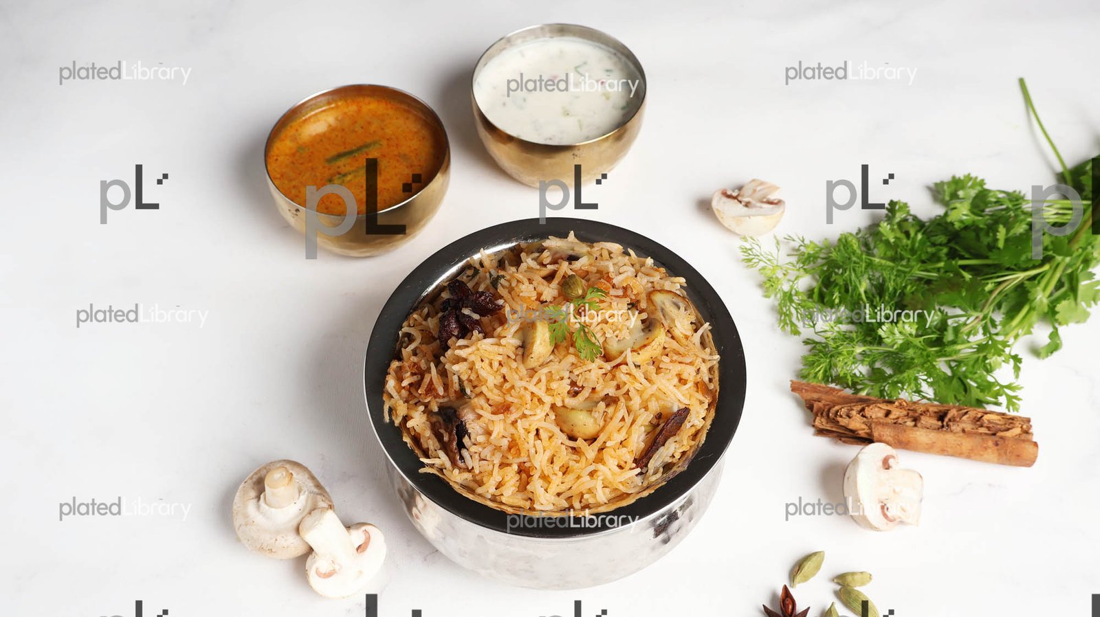 Mushroom Biryani