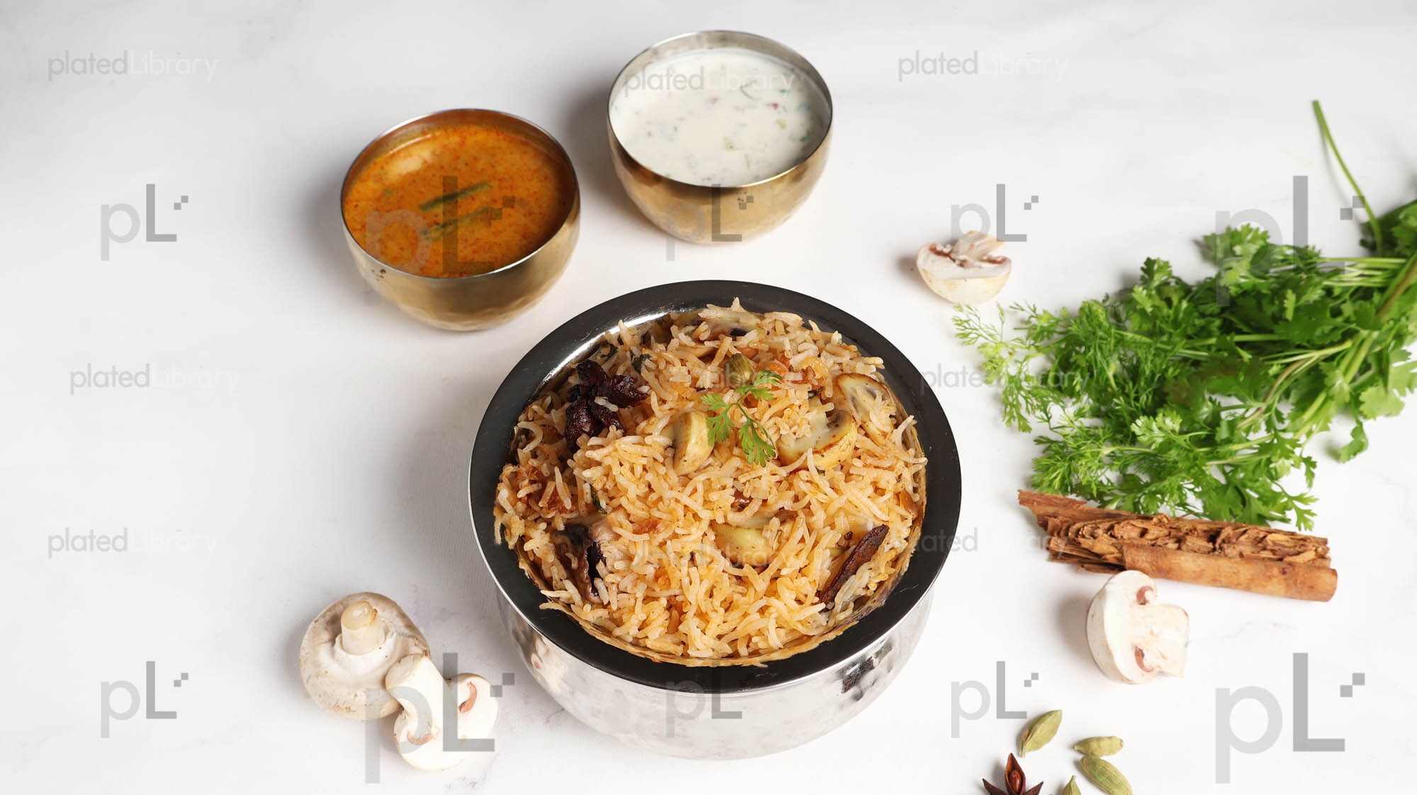 Mushroom Biryani
