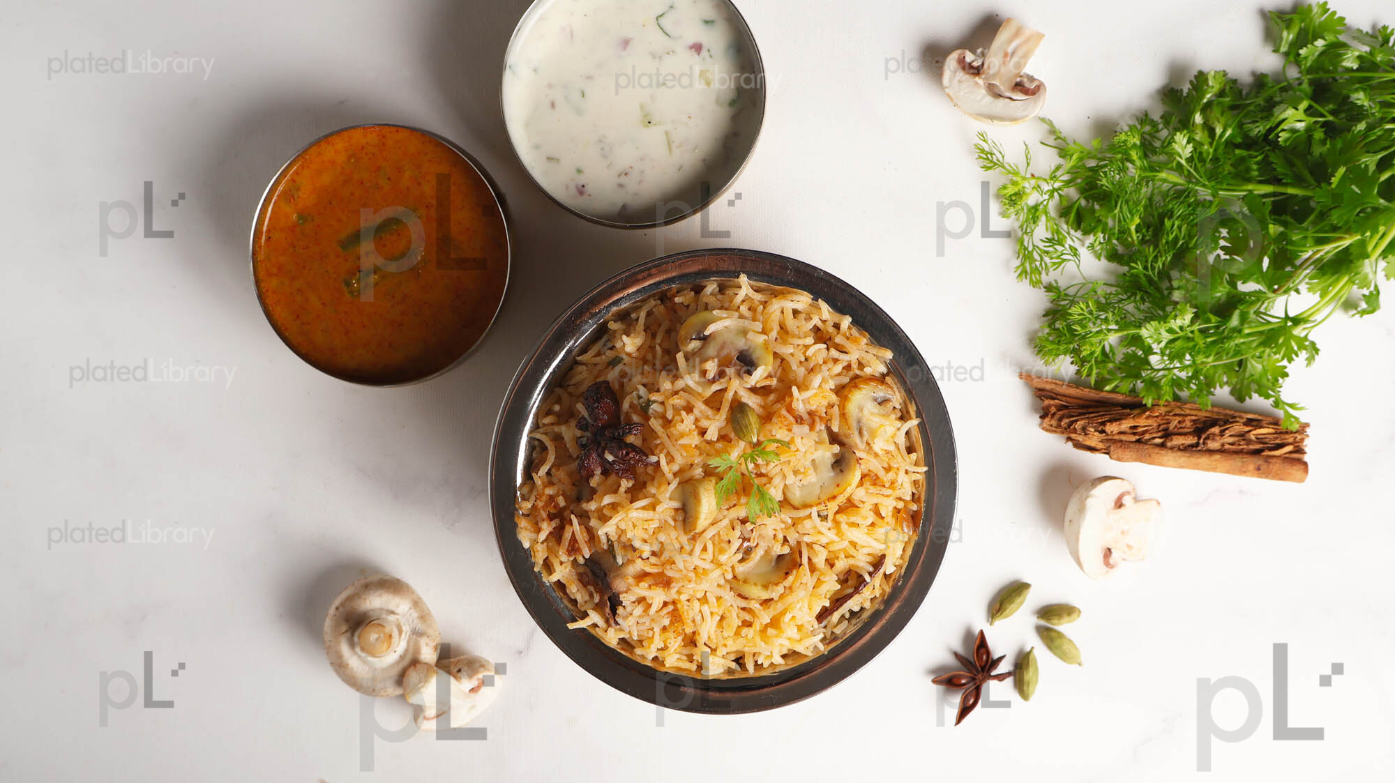 Mushroom Biryani