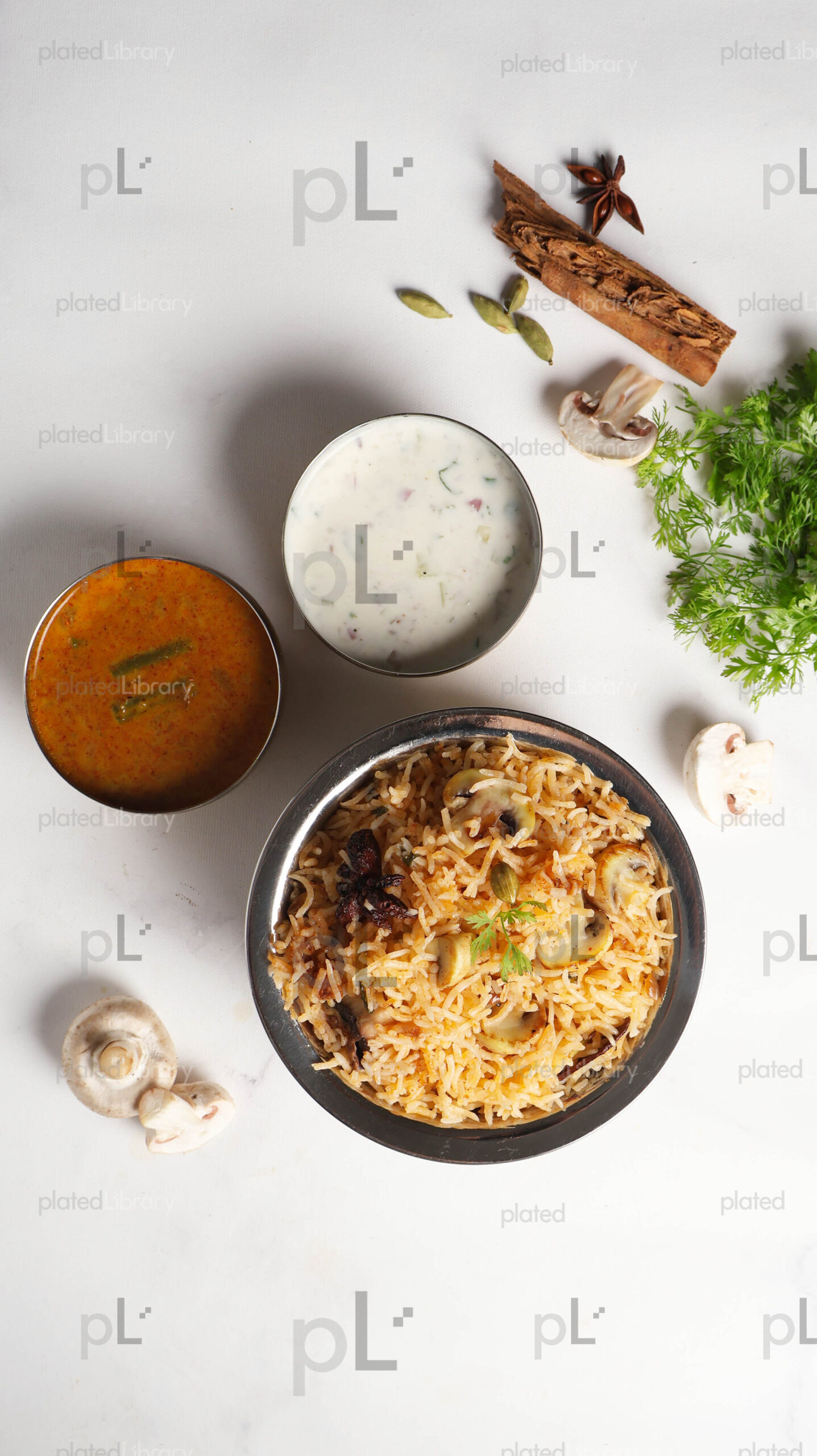 Mushroom Biryani