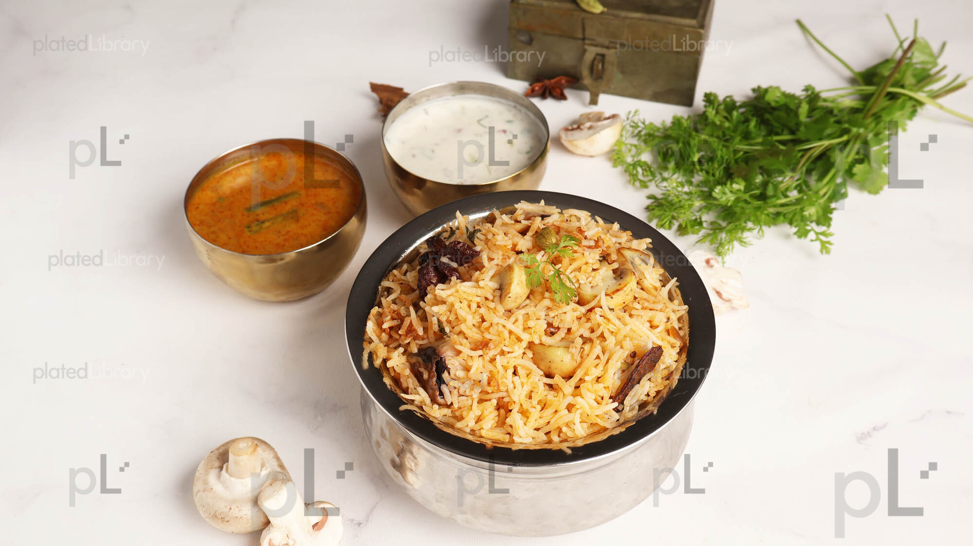 Mushroom Biryani