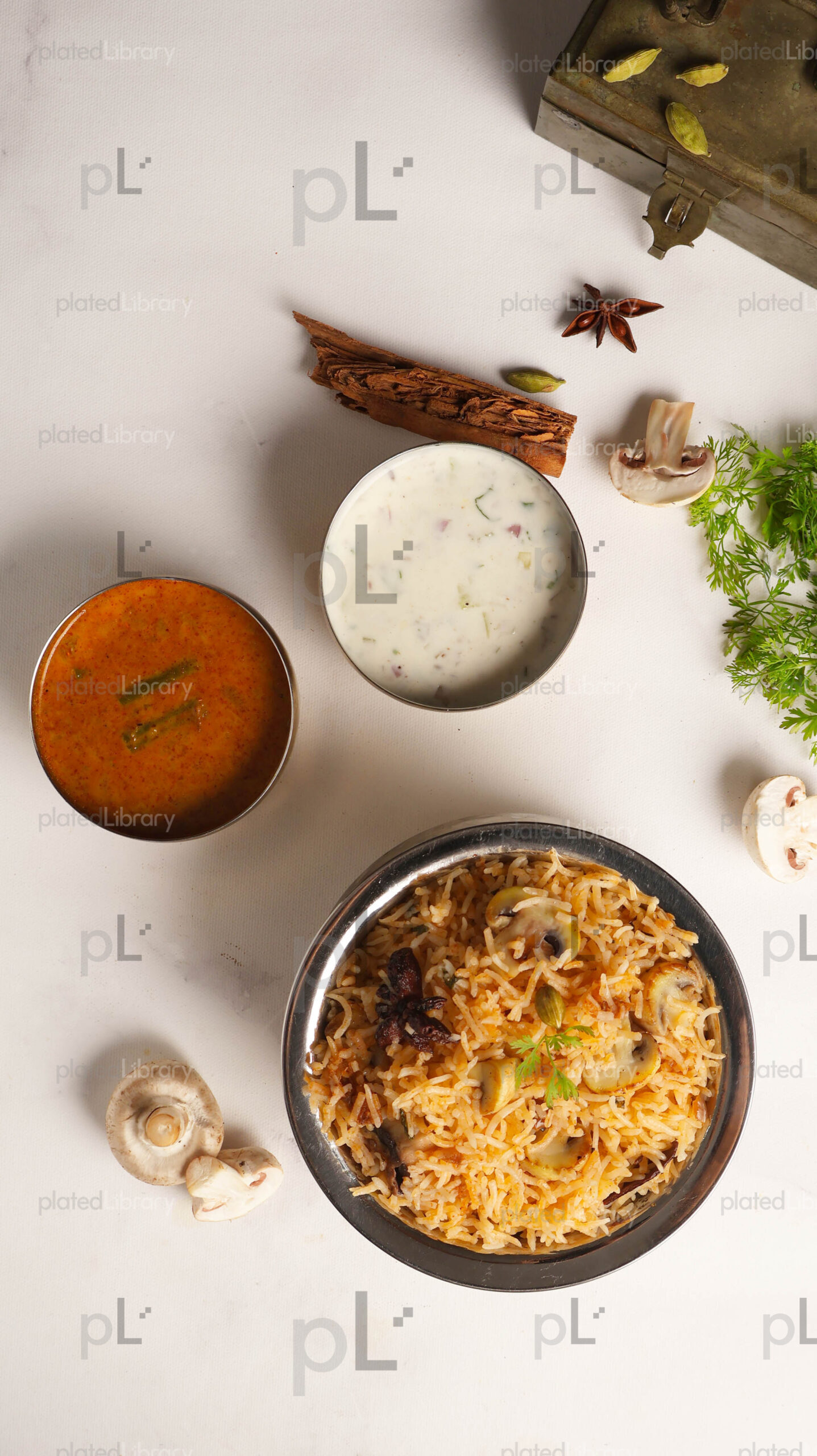 Mushroom Biryani