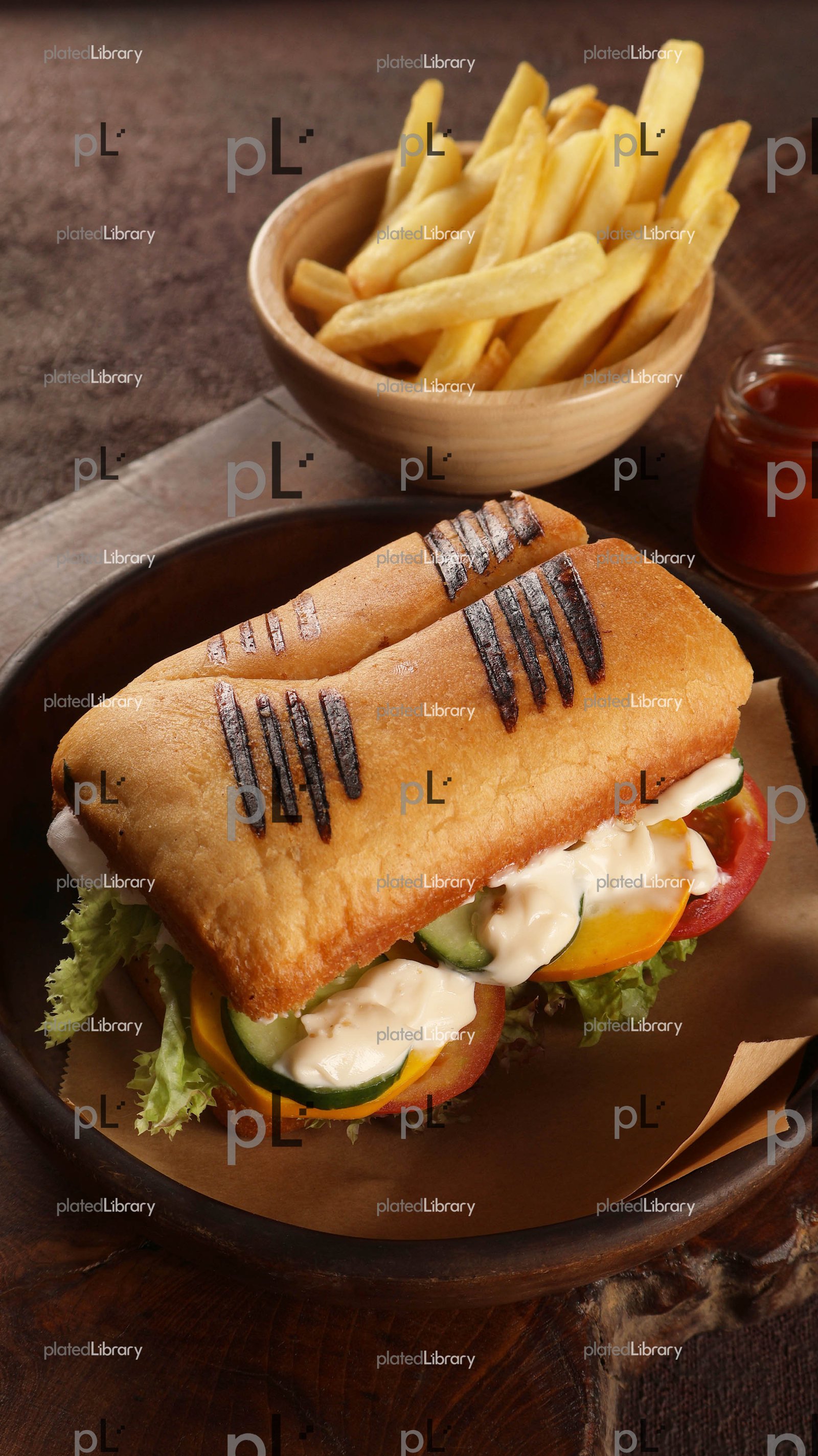 Panini Veg Sandwich