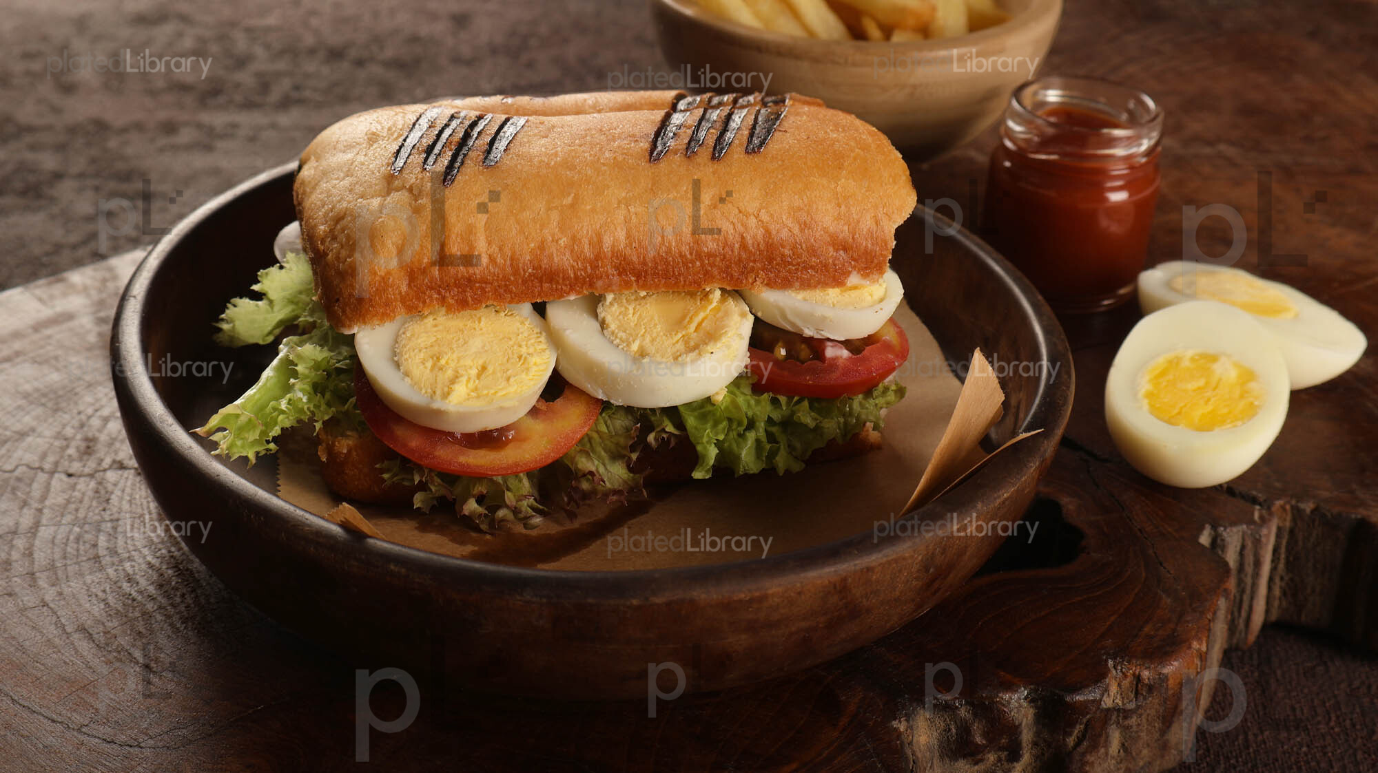 Panini Egg Sandwich