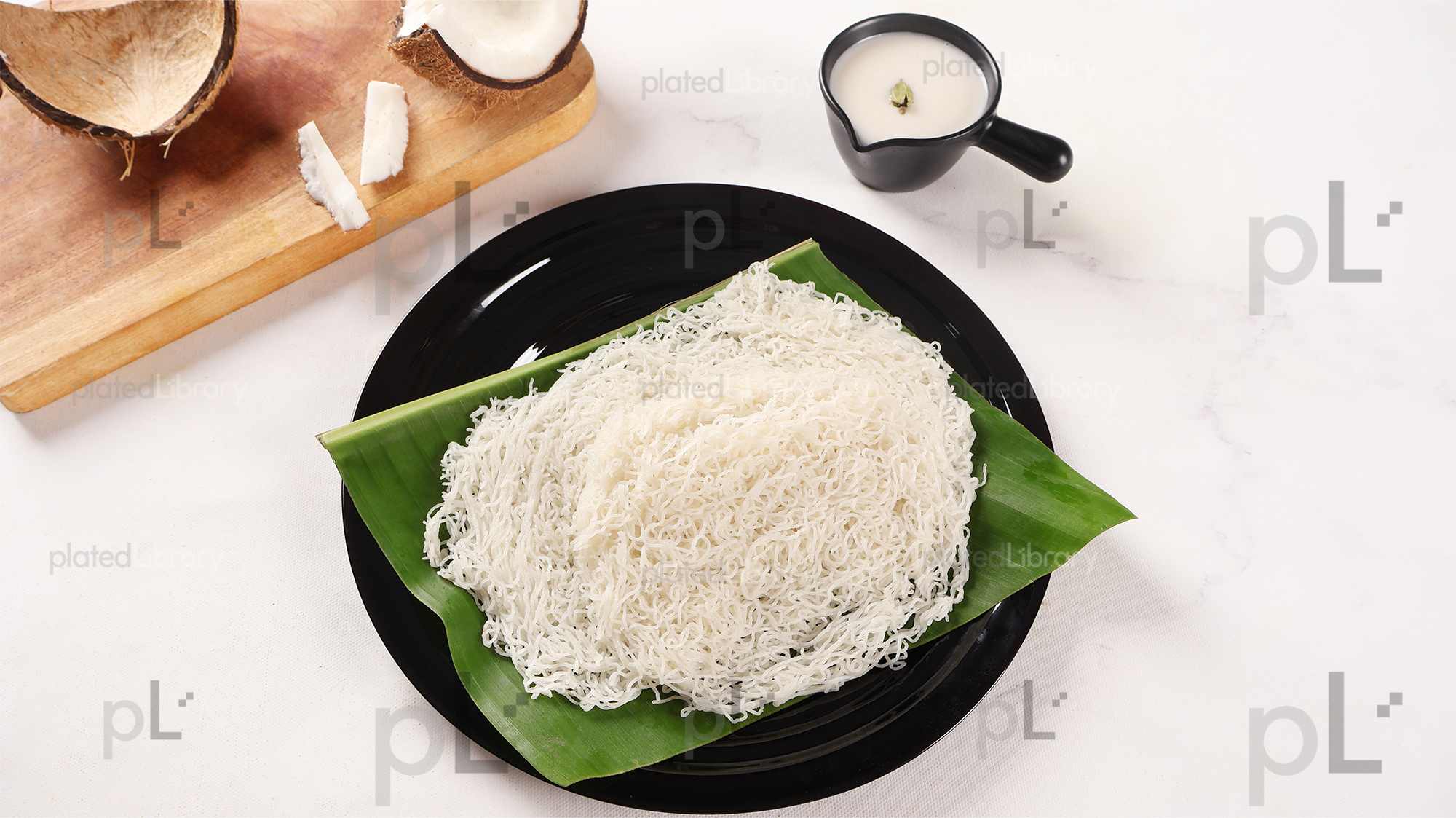 Idiyappam Coconut Milk