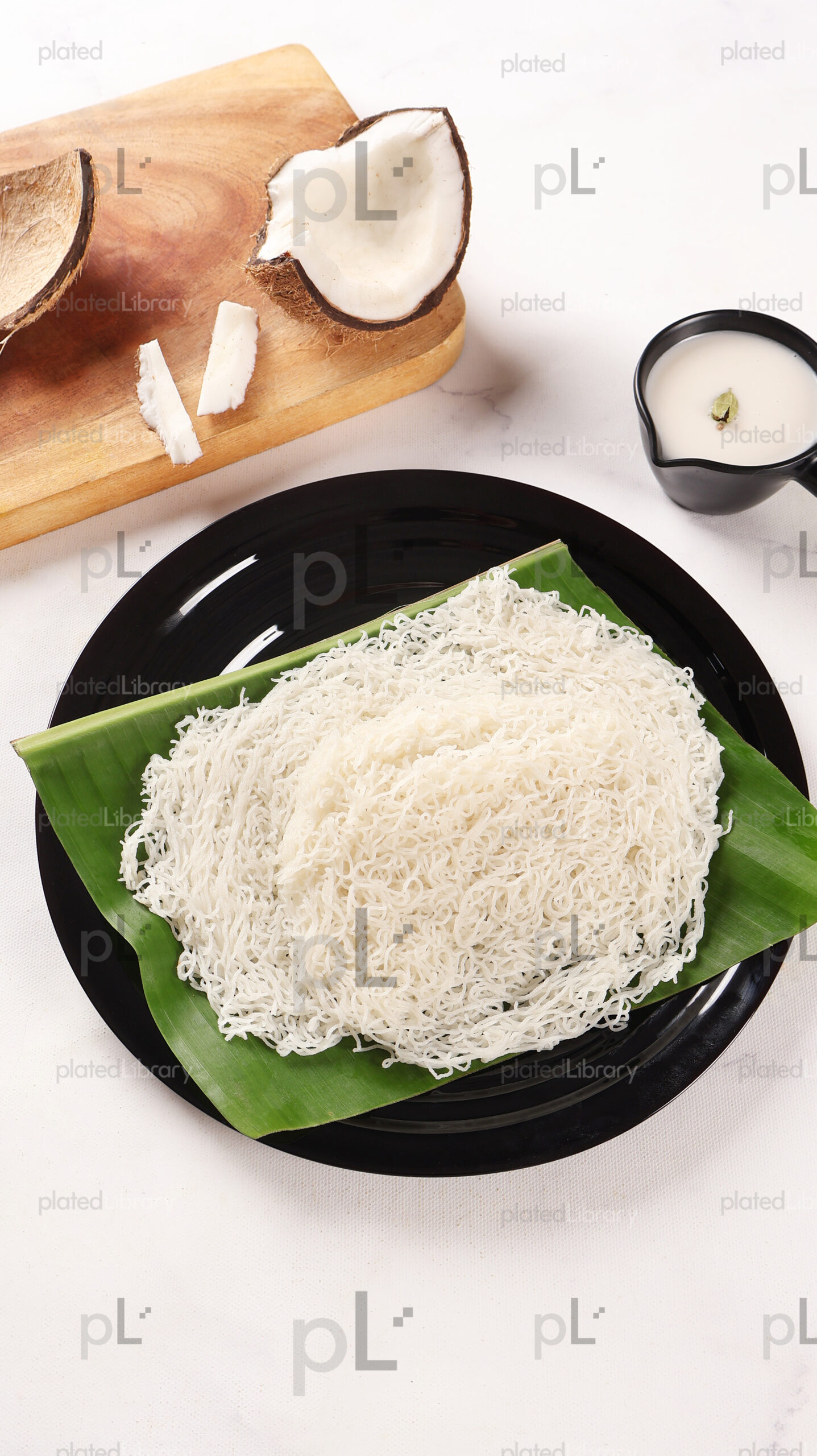 Idiyappam Coconut Milk