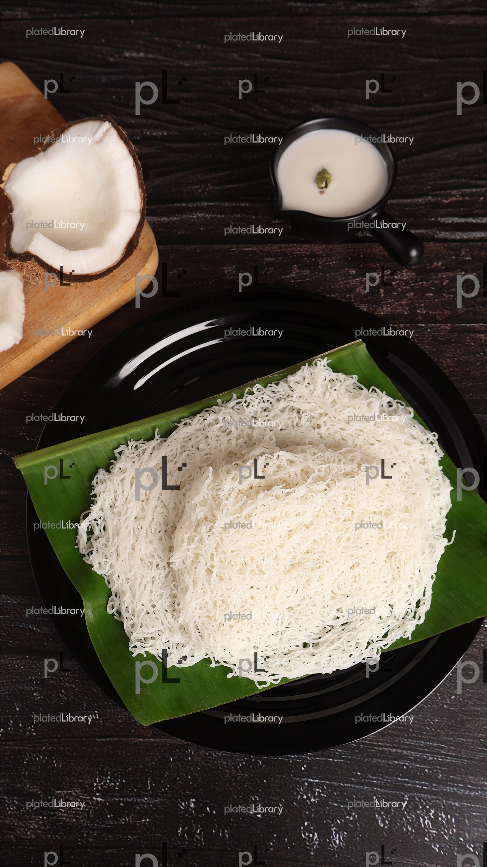 Idiyappam Coconut Milk
