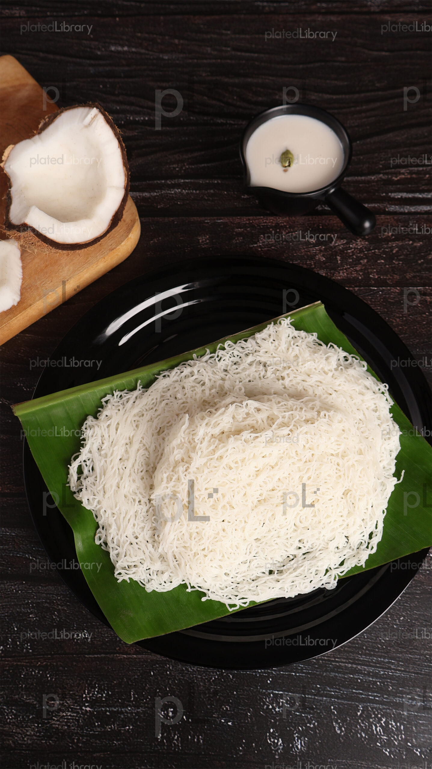 Idiyappam Coconut Milk