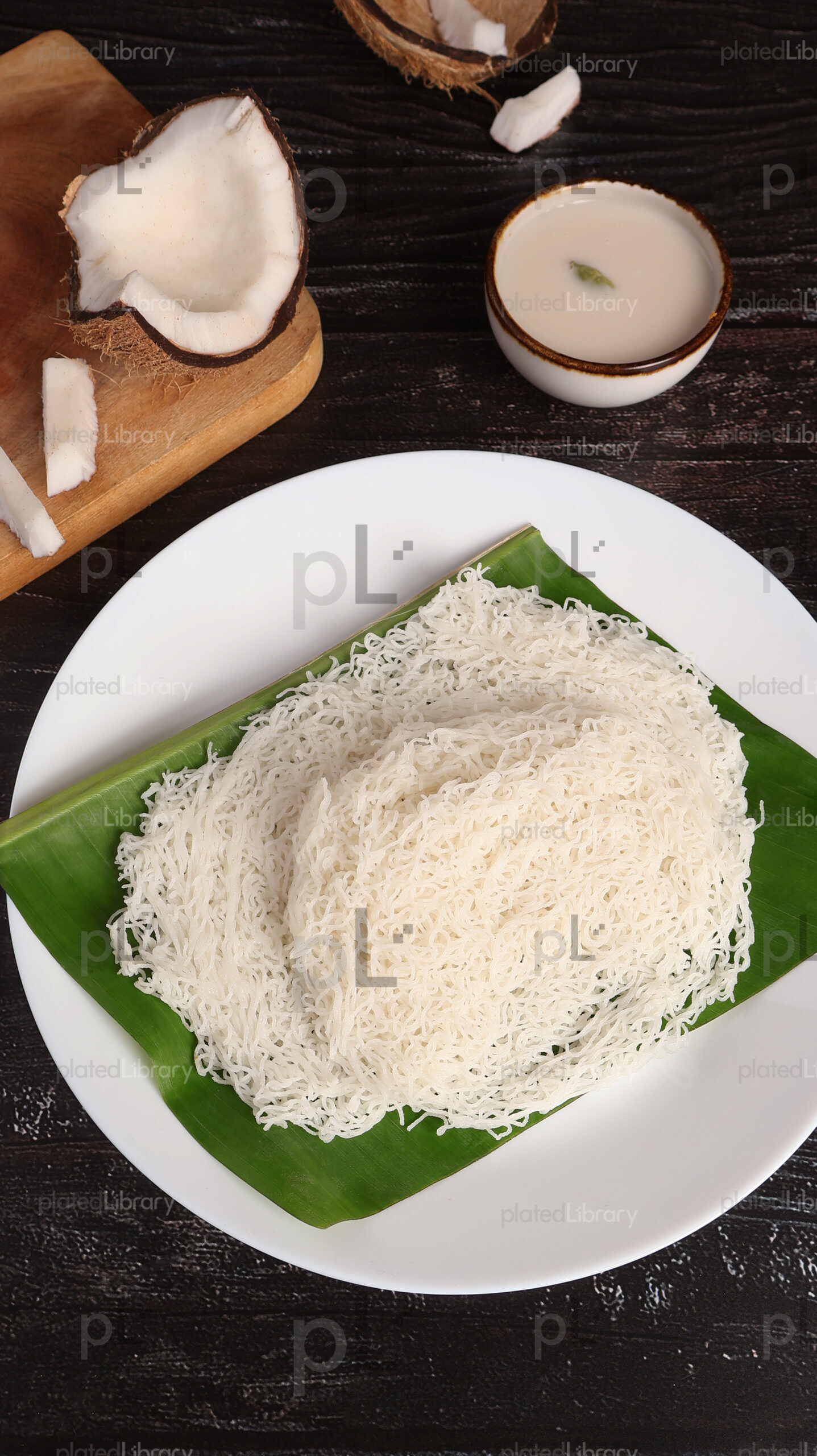 Idiyappam Coconut Milk