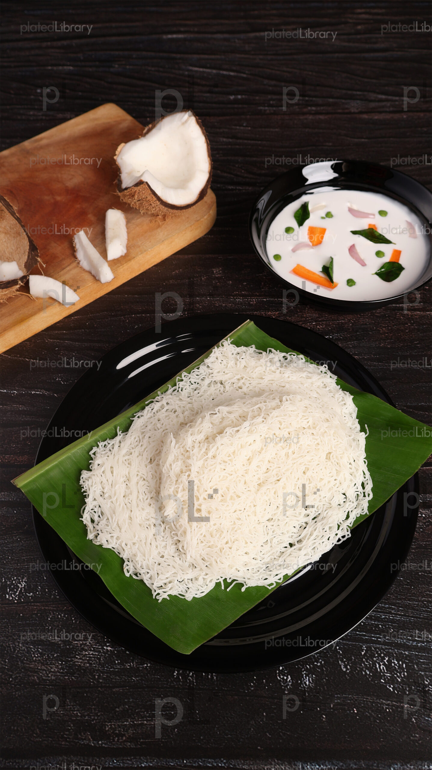 Idiyappam Coconut Milk