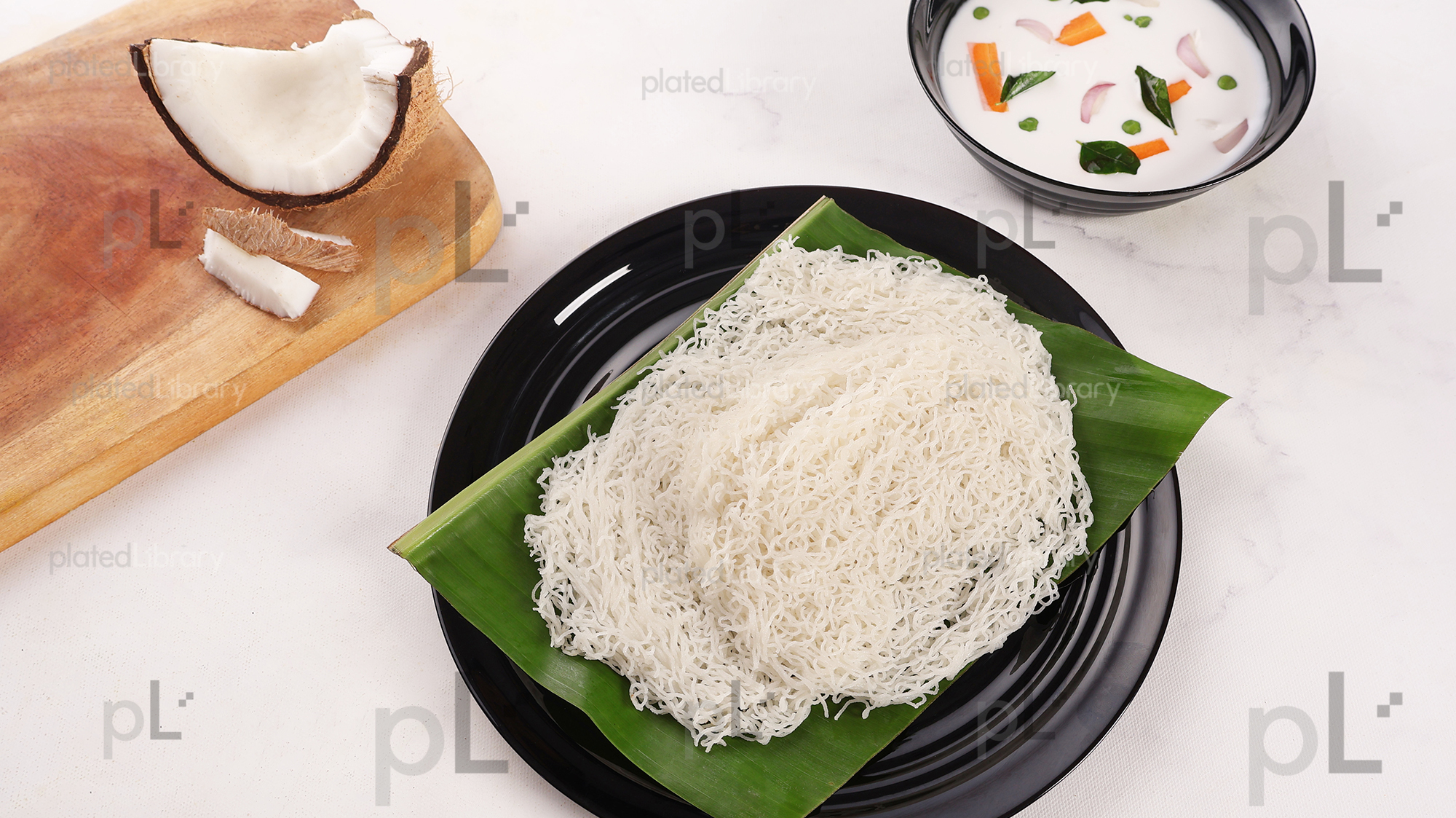 Idiyappam Coconut Milk
