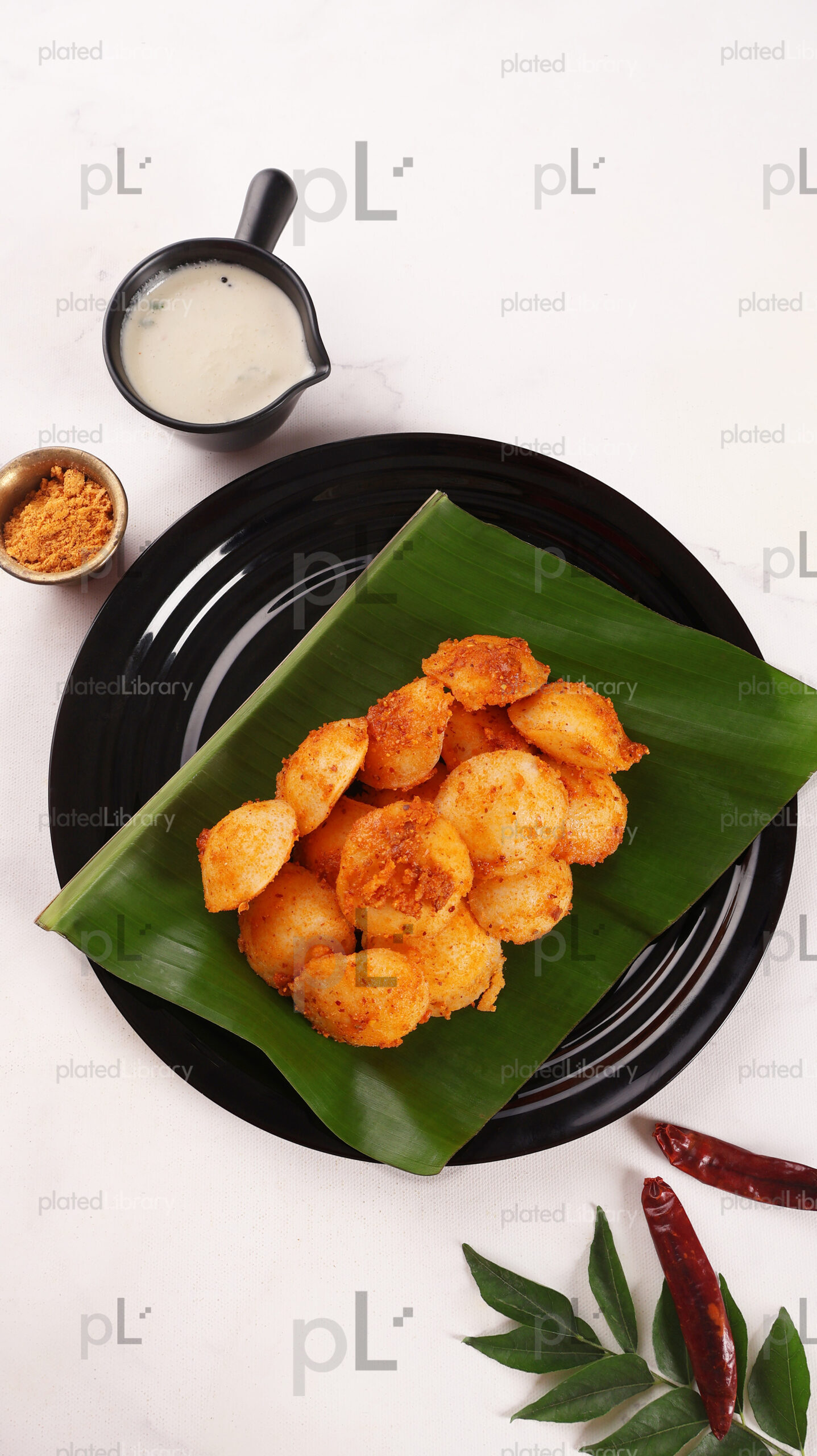 Podi Button Idli