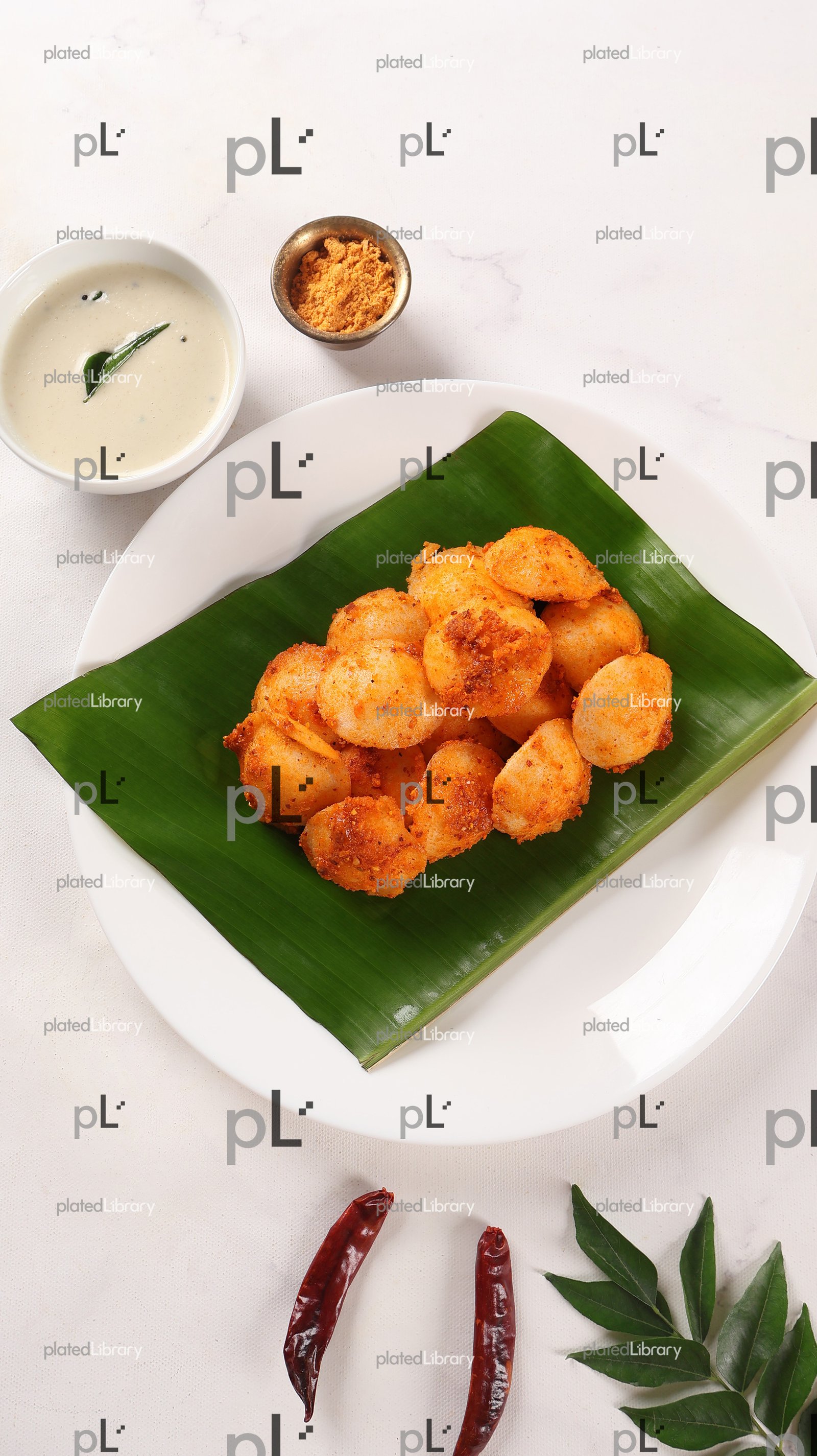 Podi Button Idli