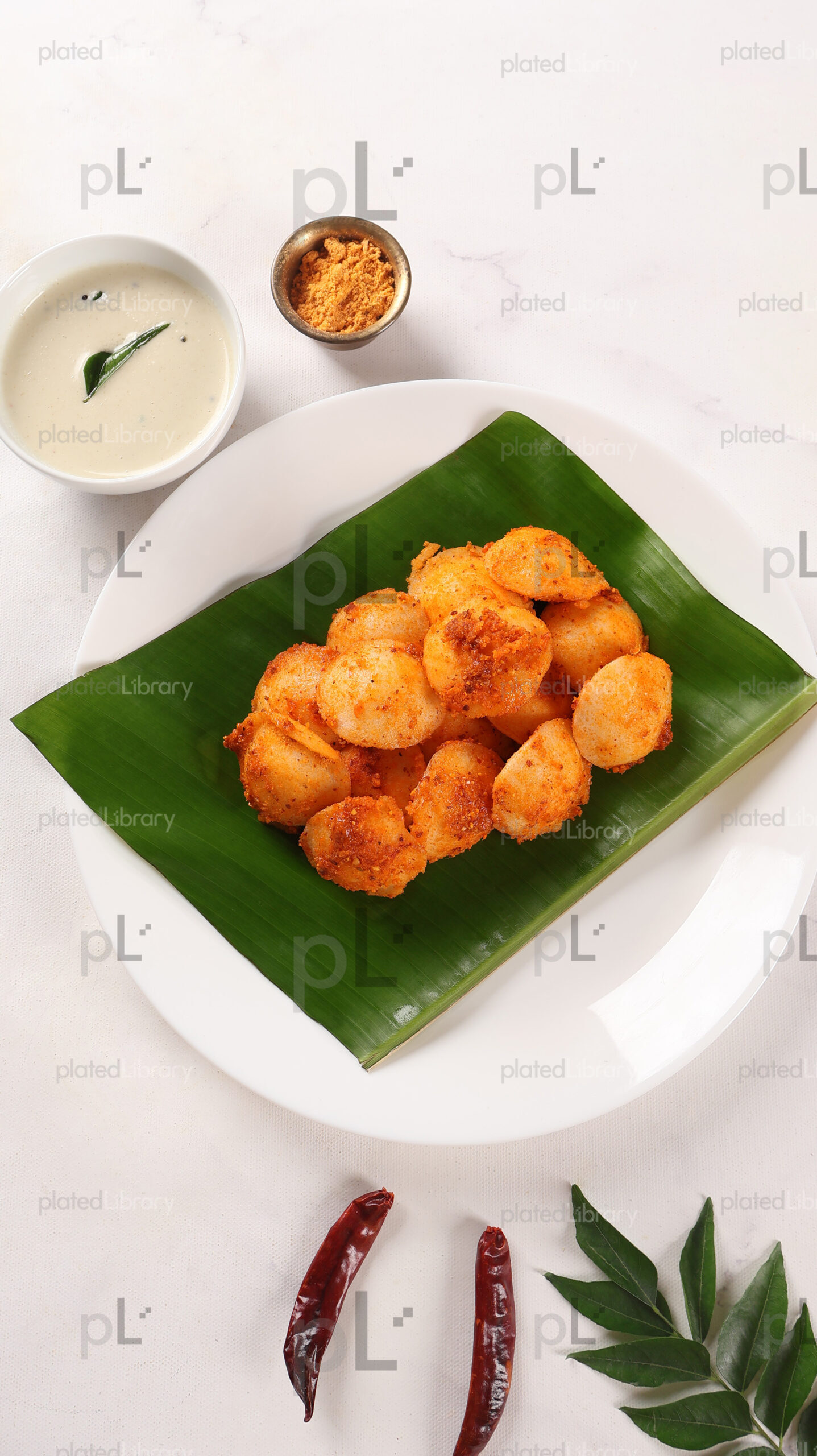 Podi Button Idli