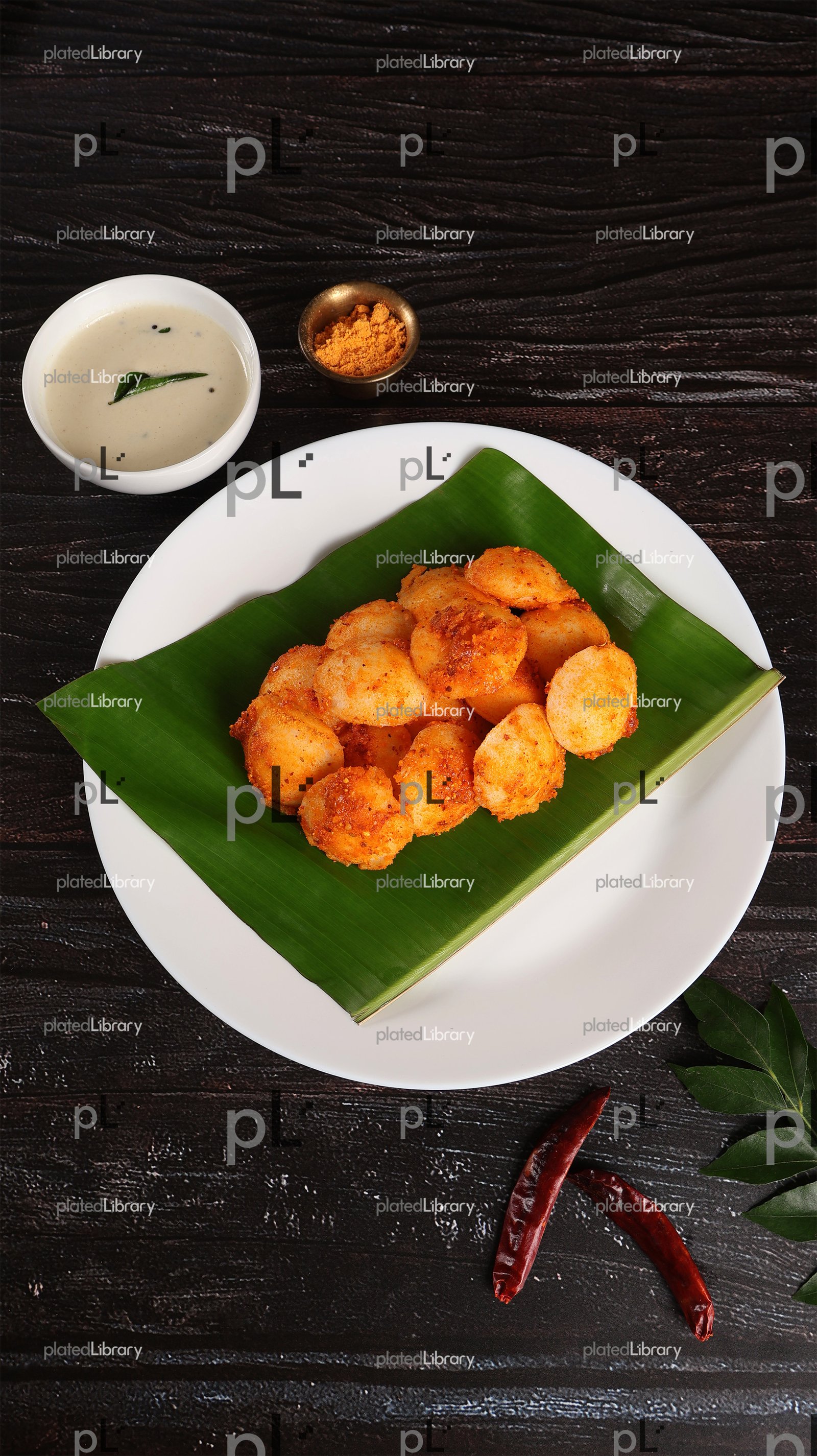 Podi Button Idli