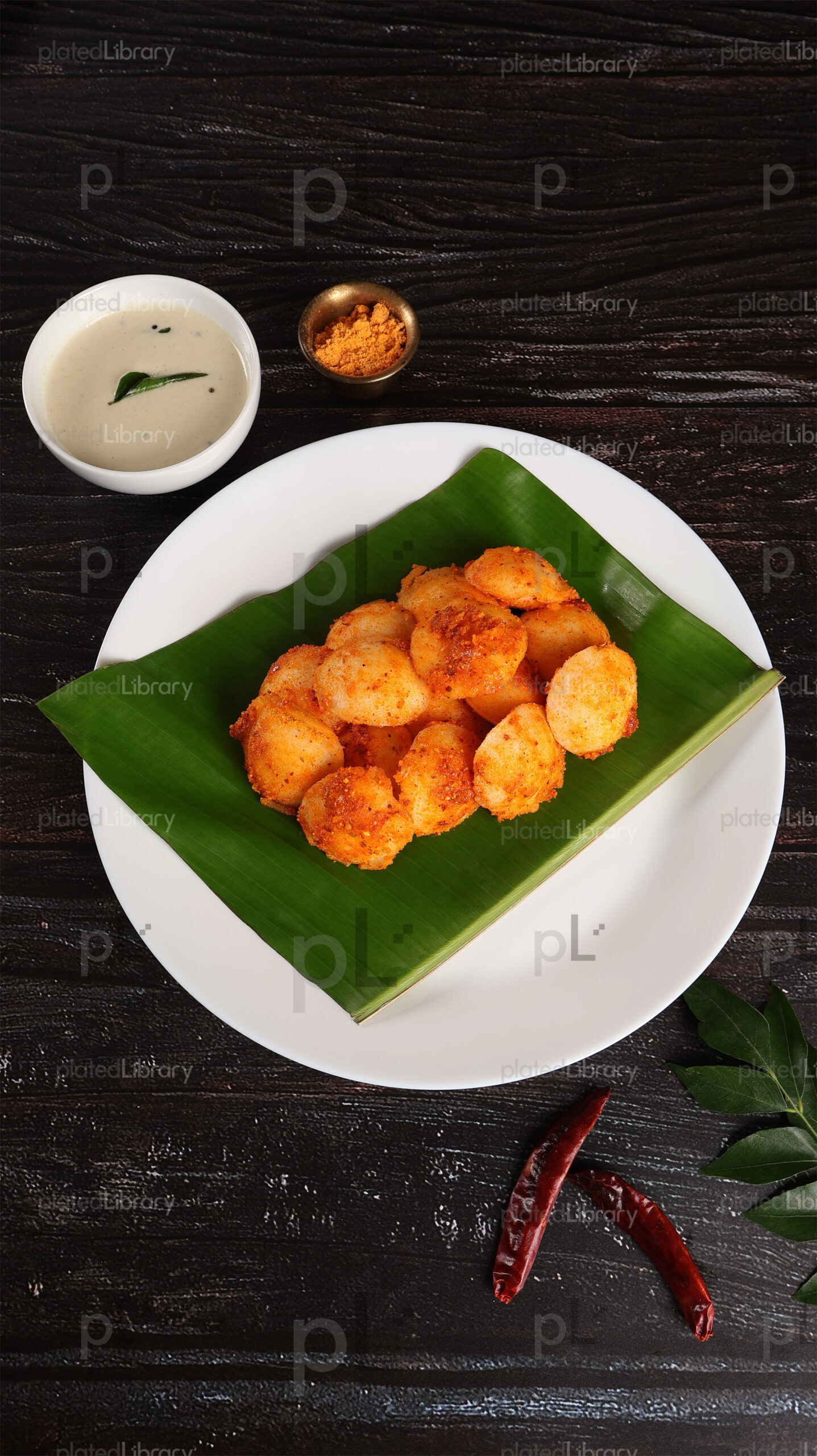 Podi Button Idli