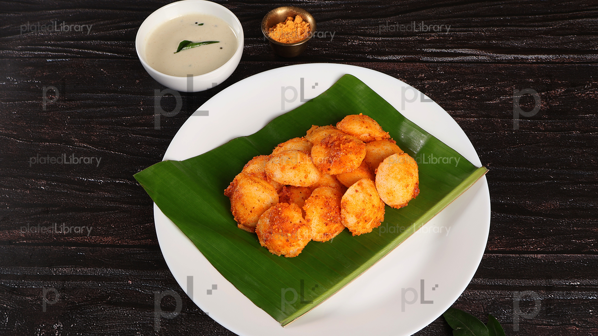 Podi Button Idli