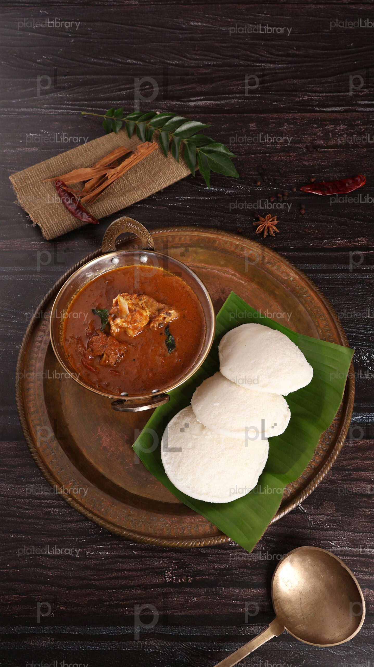 Idli Mutton Curry