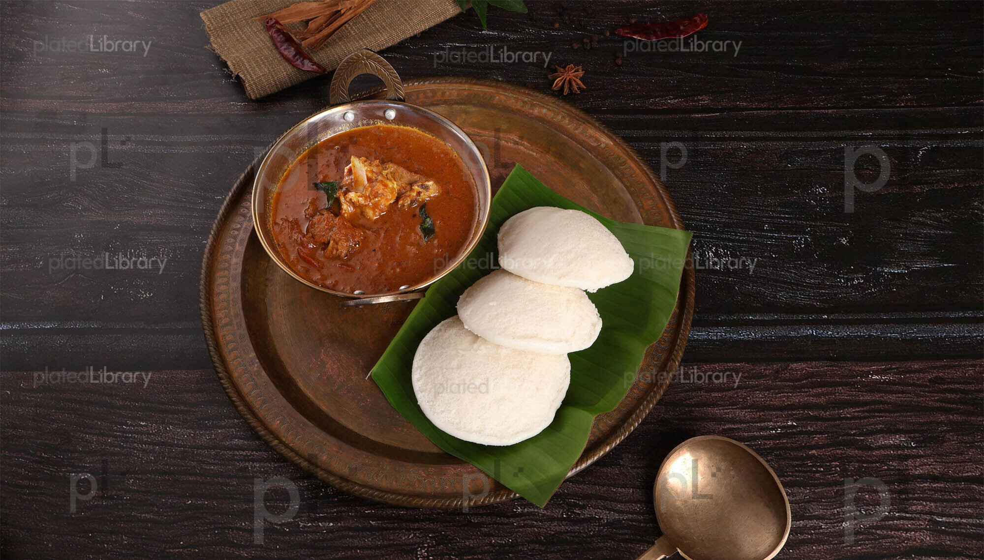 Idli Mutton Curry