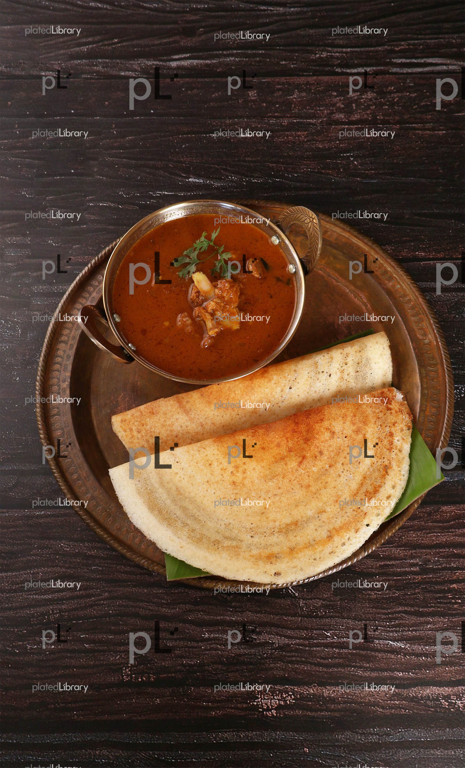 Dosa Chicken Curry