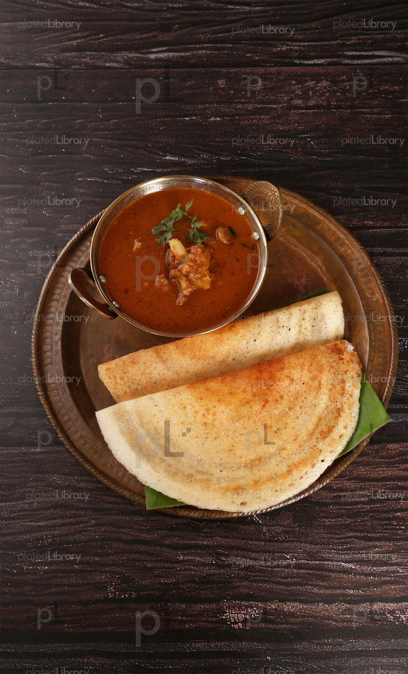 Dosa Chicken Curry