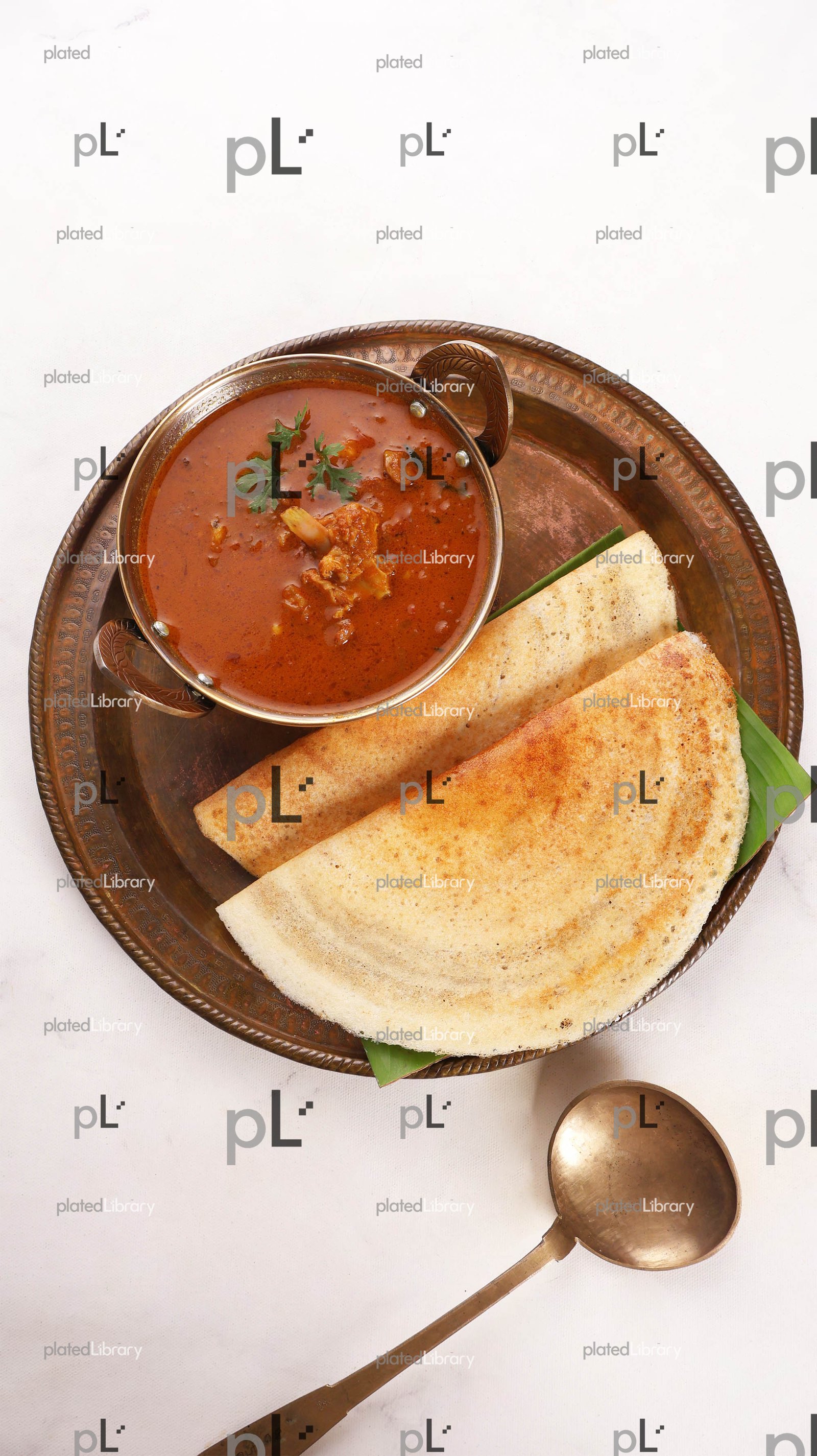 Dosa Chicken Curry