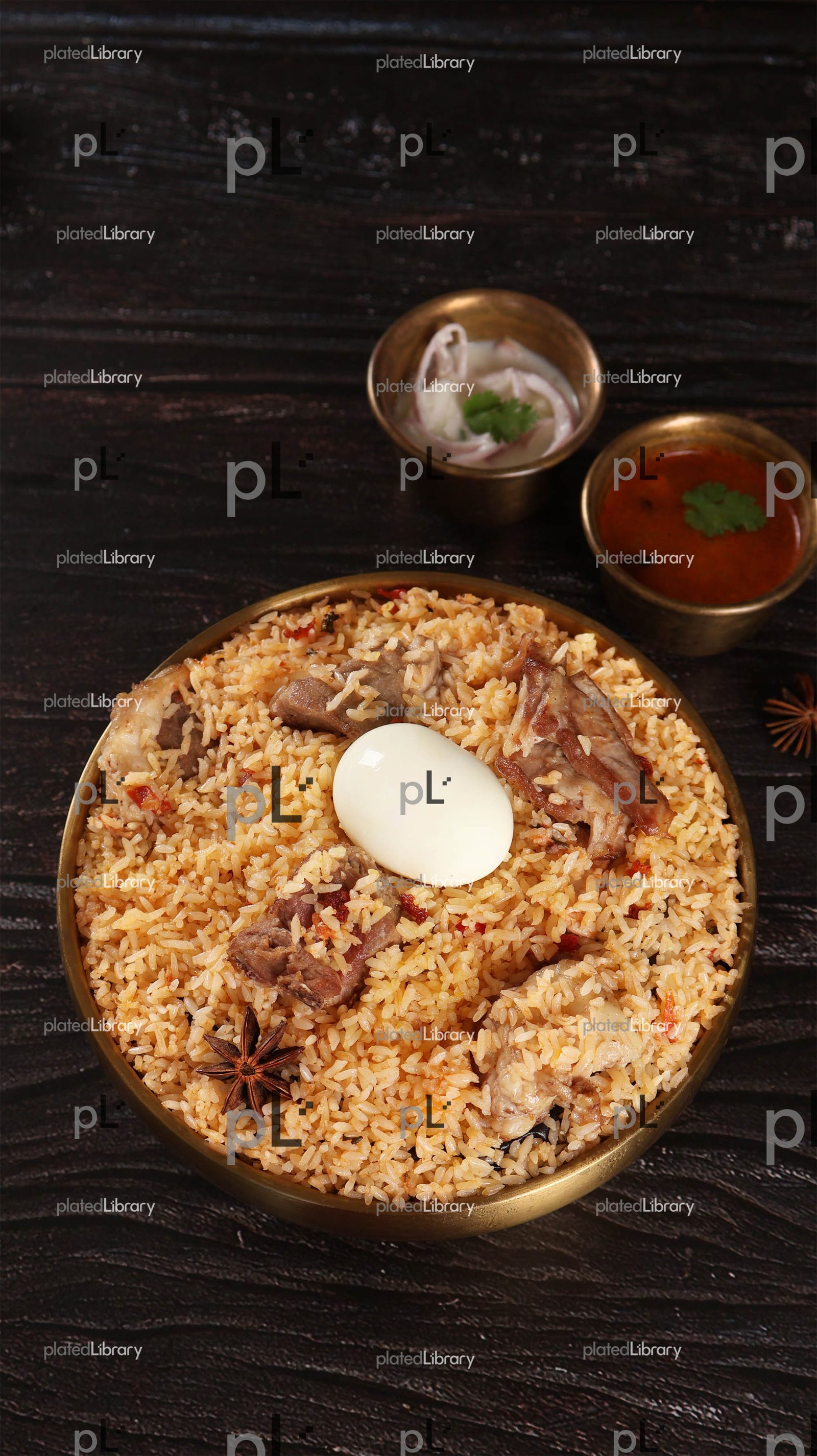 Mutton Biryani with Egg